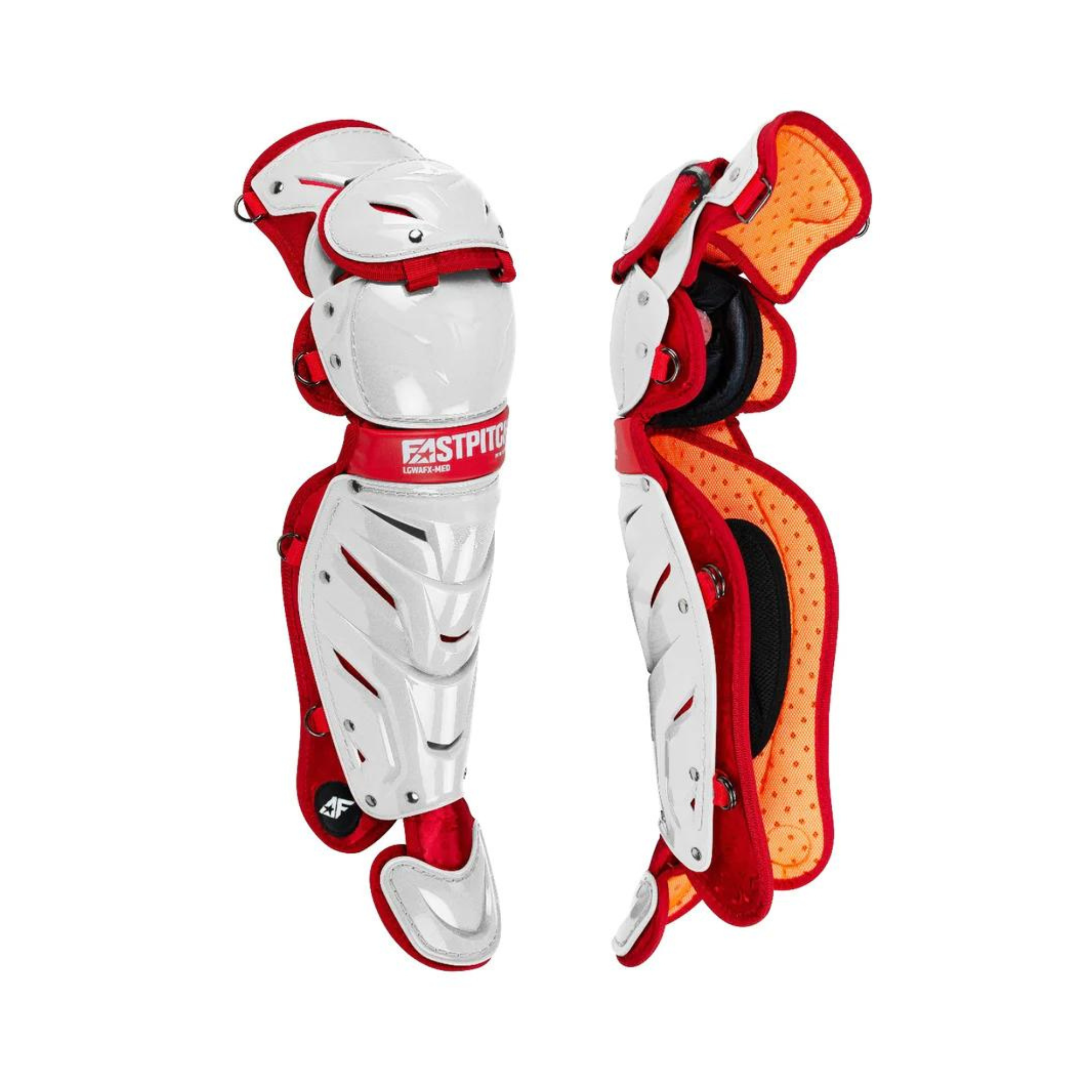All-Star AFx Fastpitch Leg Guards WH/SC