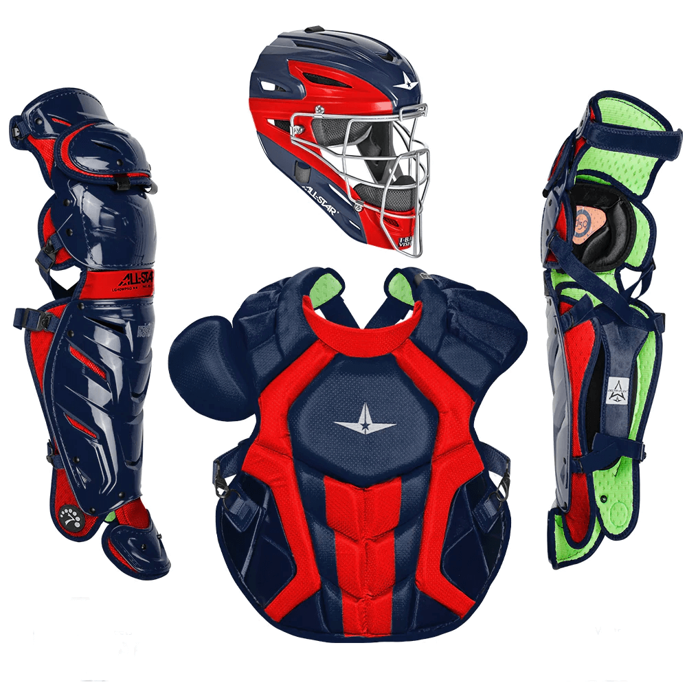 Catching Mask: All-Star S7 Axis Catching Mask, Two-Tone, SEI Certified, I-BAR Vision cage, durable ABS shell