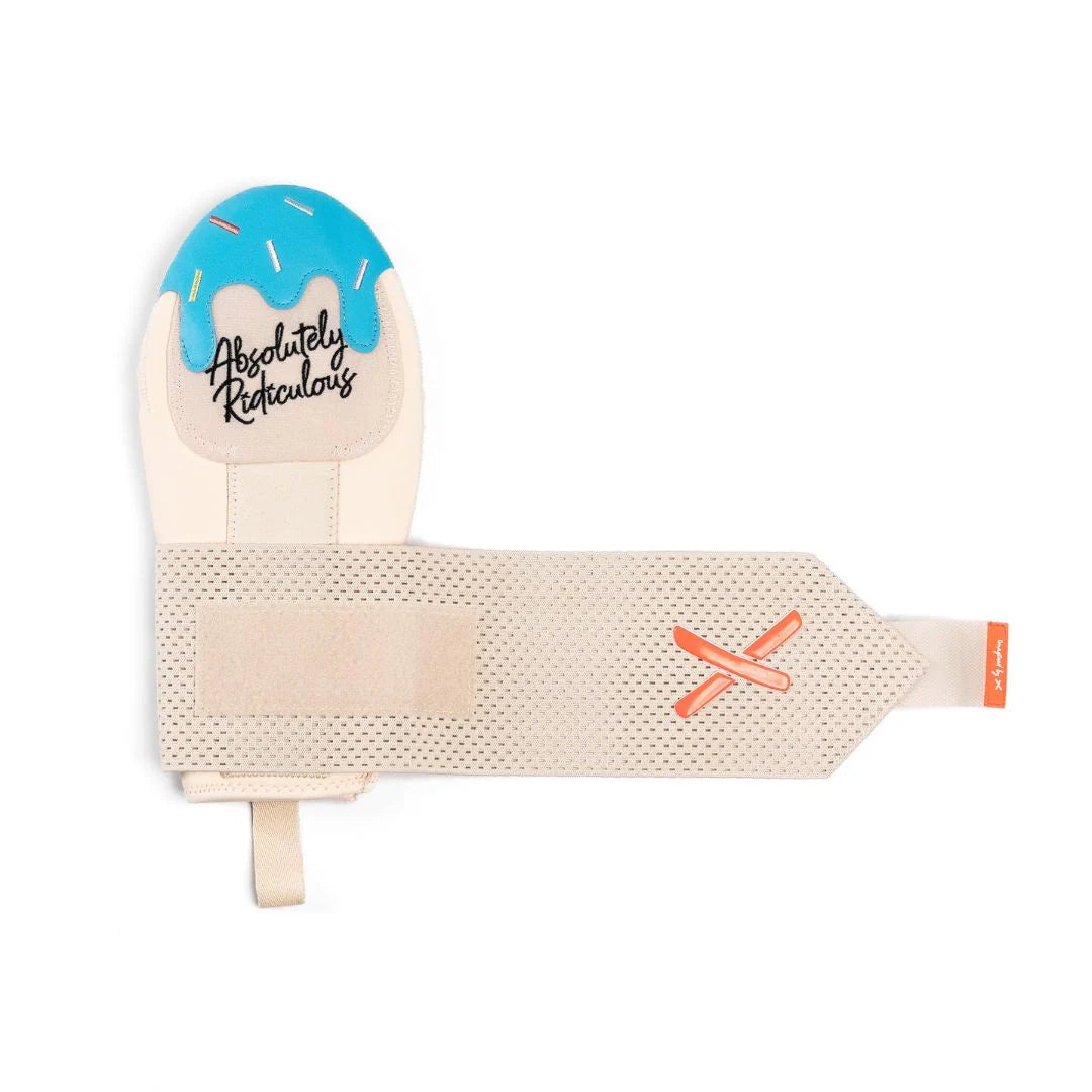 Absolutely Ridiculous Pushin' P Tan Sliding Mitt Youth