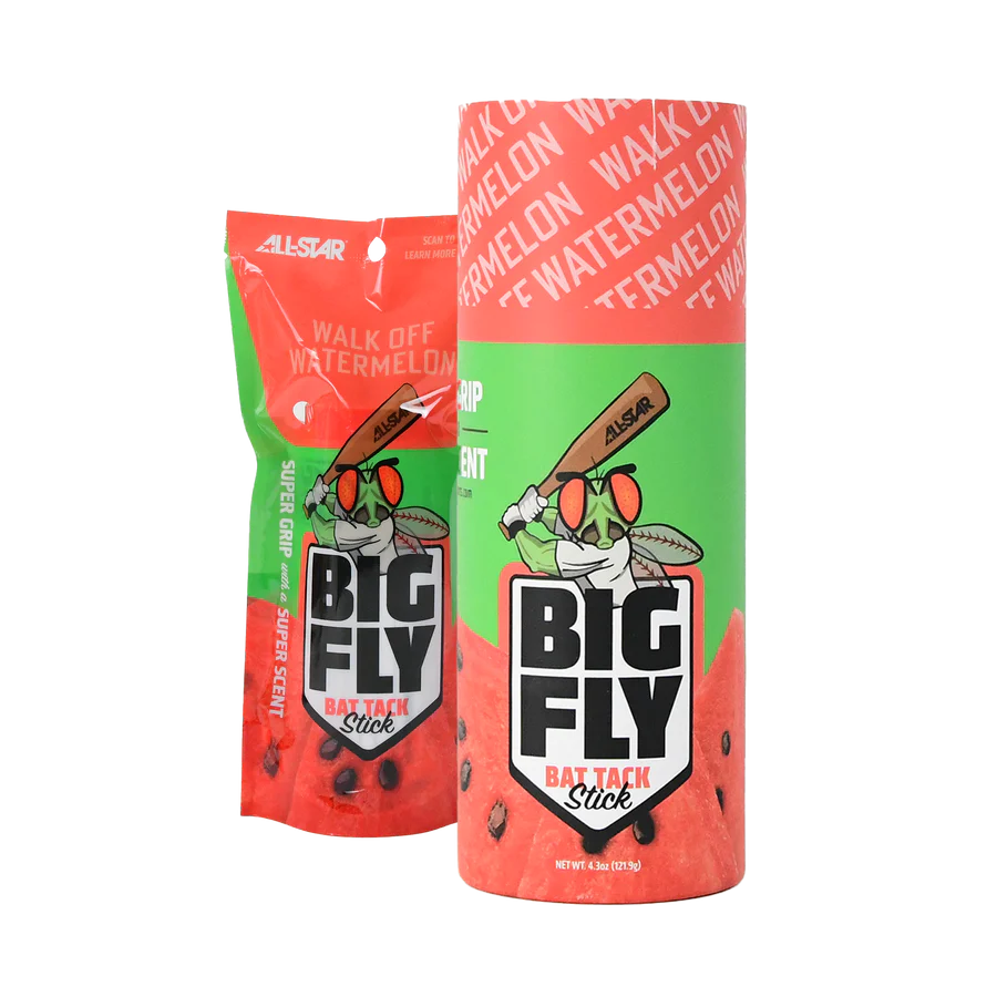 All-Star Big Fly Scented Bat Grip Stick - Walkoff Watermelon