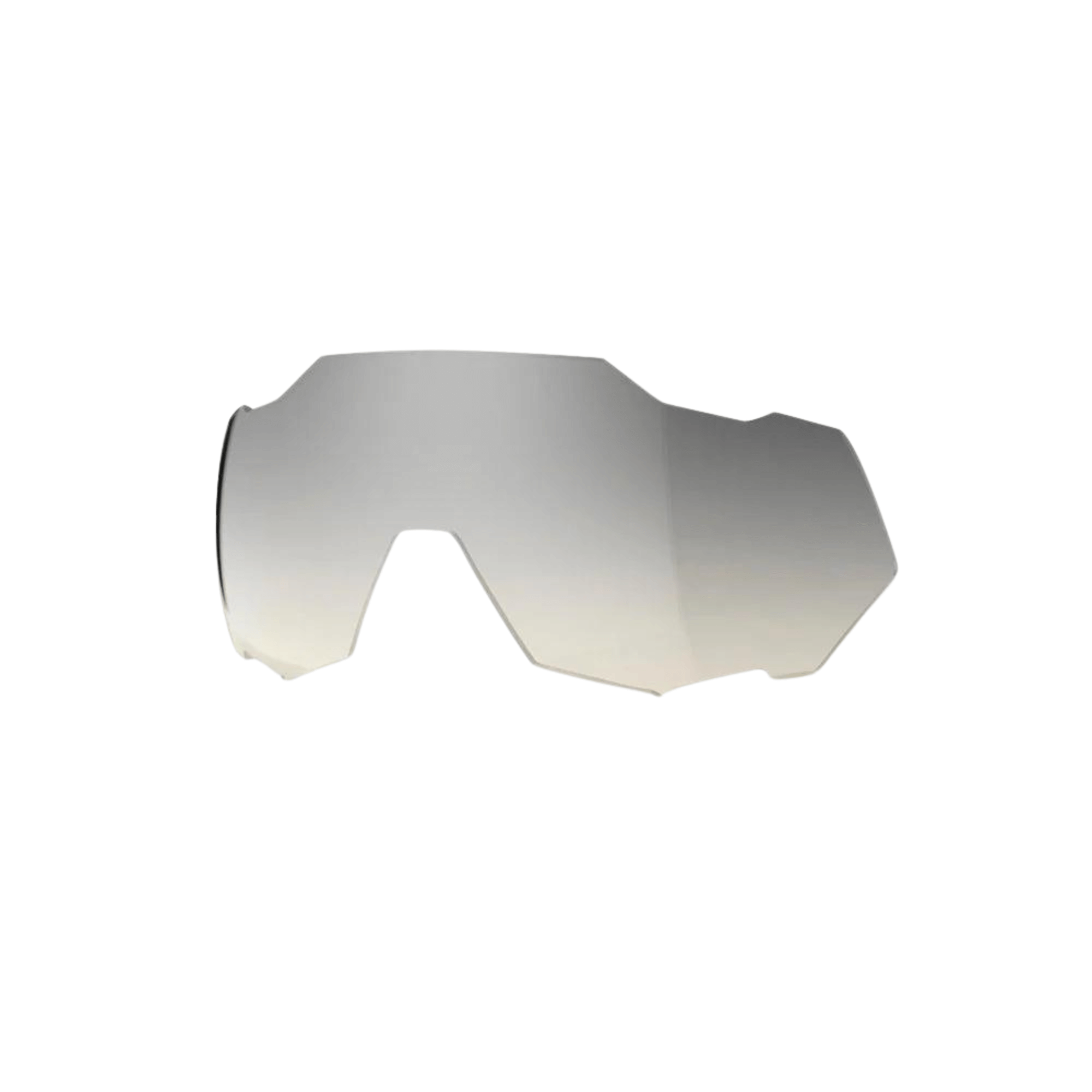 100% SPEEDTRAP Replacement Lens in Low Light Yellow Silver Mirror for enhanced visibility and performance.
