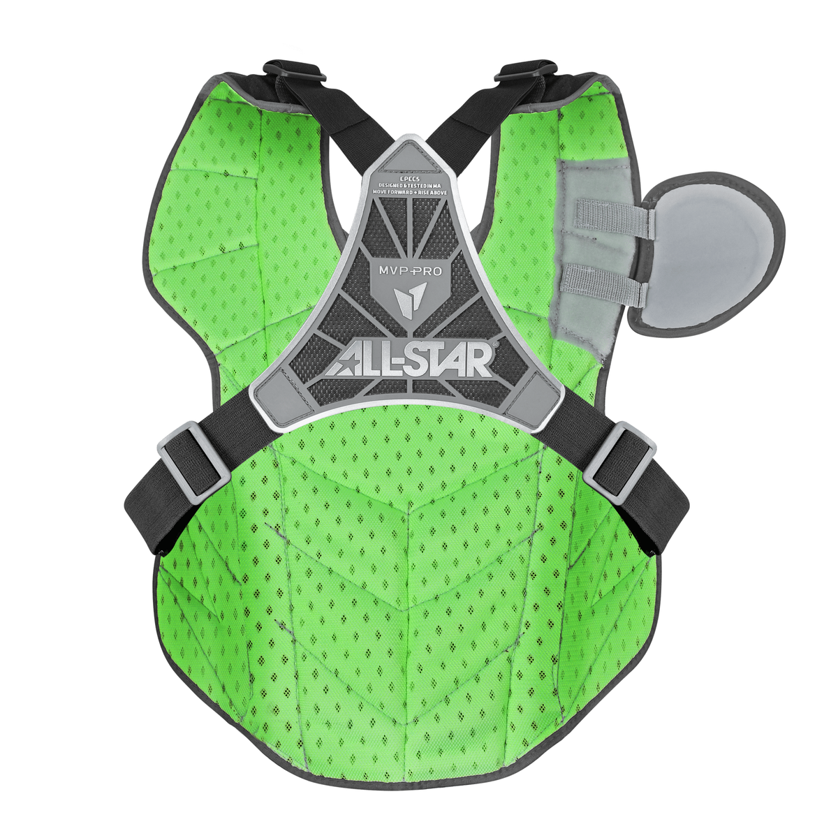 All-Star MVP-Pro chest protector in black/graphite – back