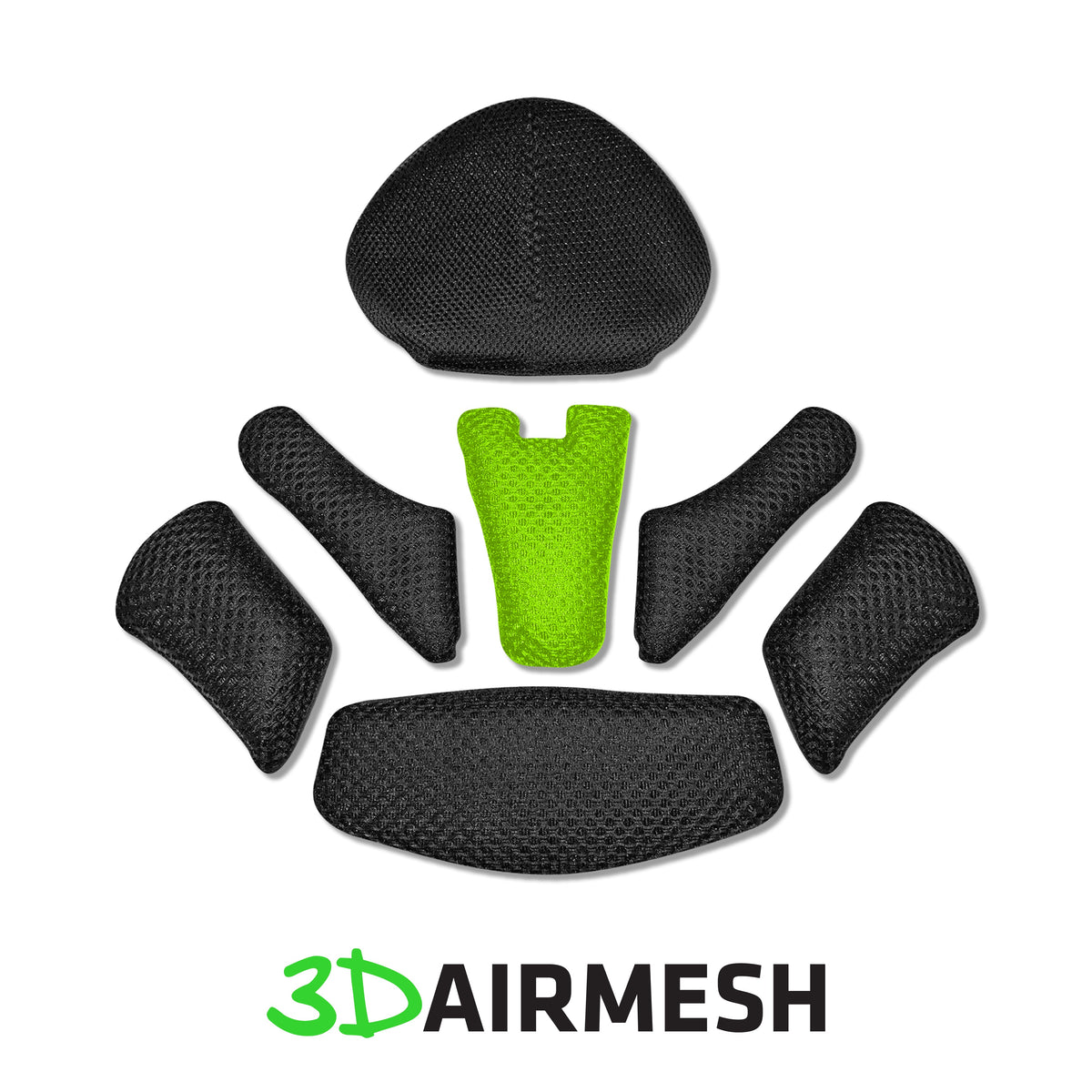 All-Star MVP-Pro 3D Airmesh removable helmet liner