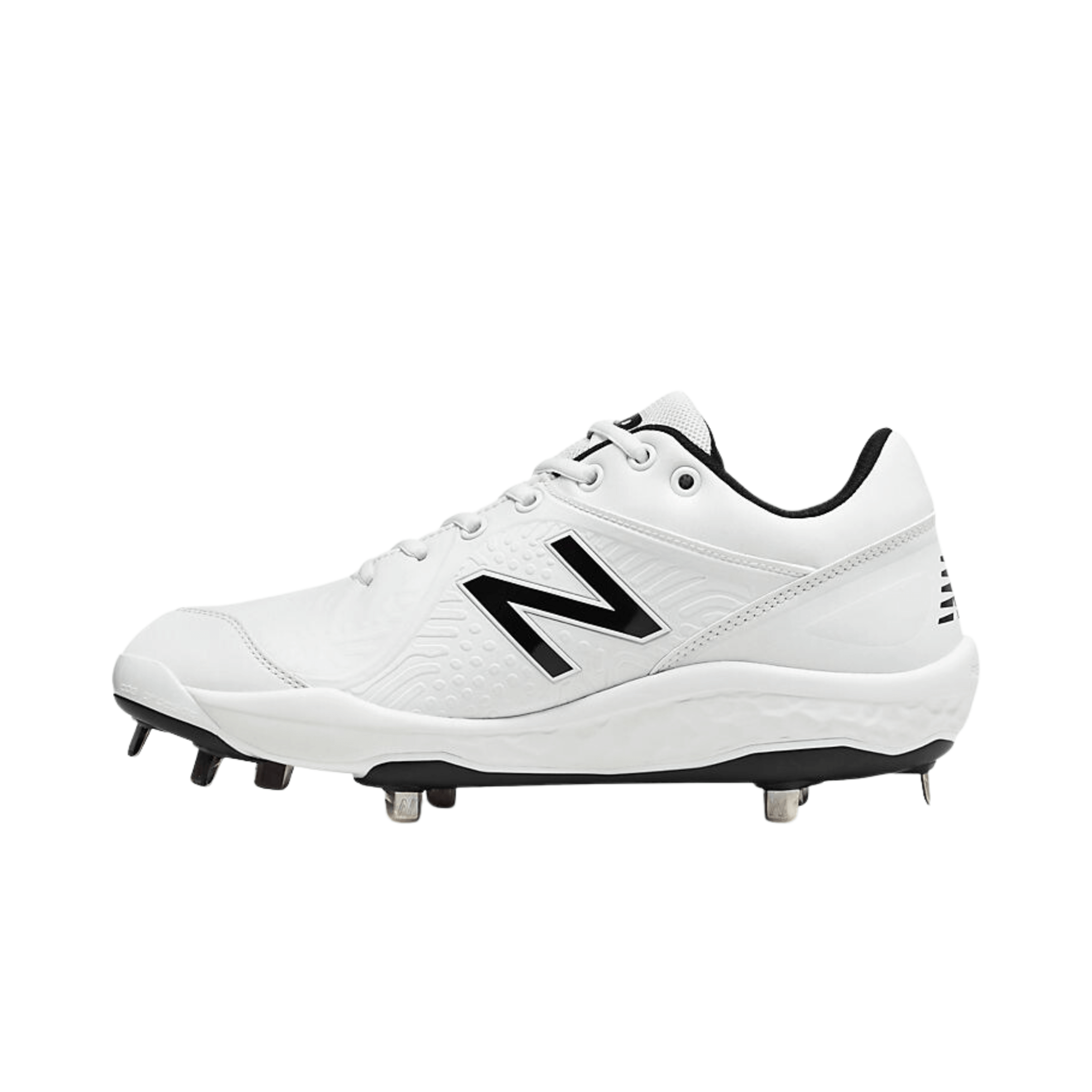 New Balance Low-Cut Fresh Foam 3000v5 Metal Baseball Cleats - White