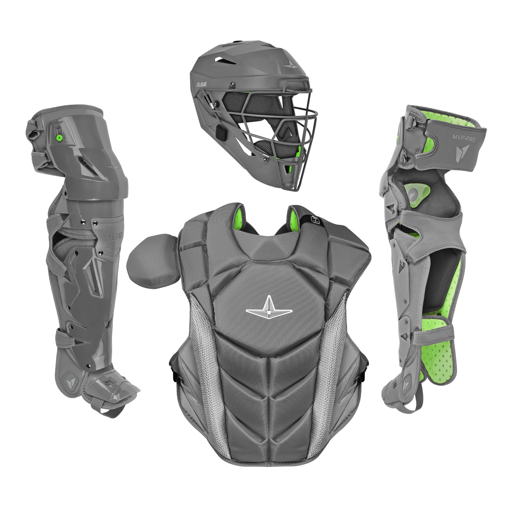 All-Star MVP Pro Series Medium Intermediate Catcher's Kit/ NOSCAE