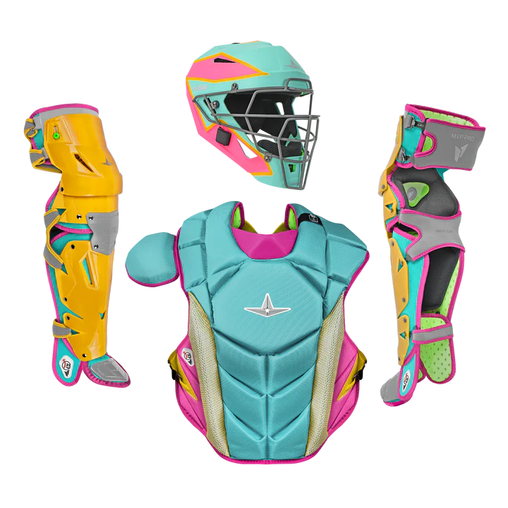 All-Star MVP-PRO Short Fuse Limited Edition Adult Yellow/Pink /Seafoam