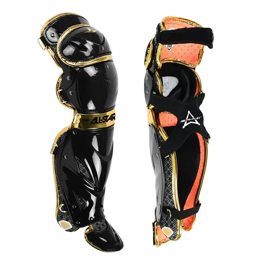 All-Star PHX™ Diamond Series Softball Catcher's Kit | Black/Gold