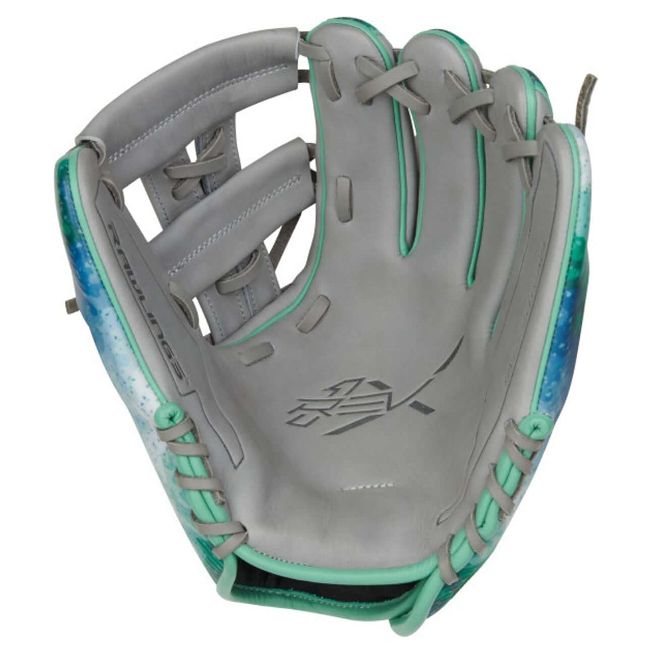 Rawlings REV1X Series 11.5-inch baseball glove showcasing innovative design and durable Heart of the Hide leather.