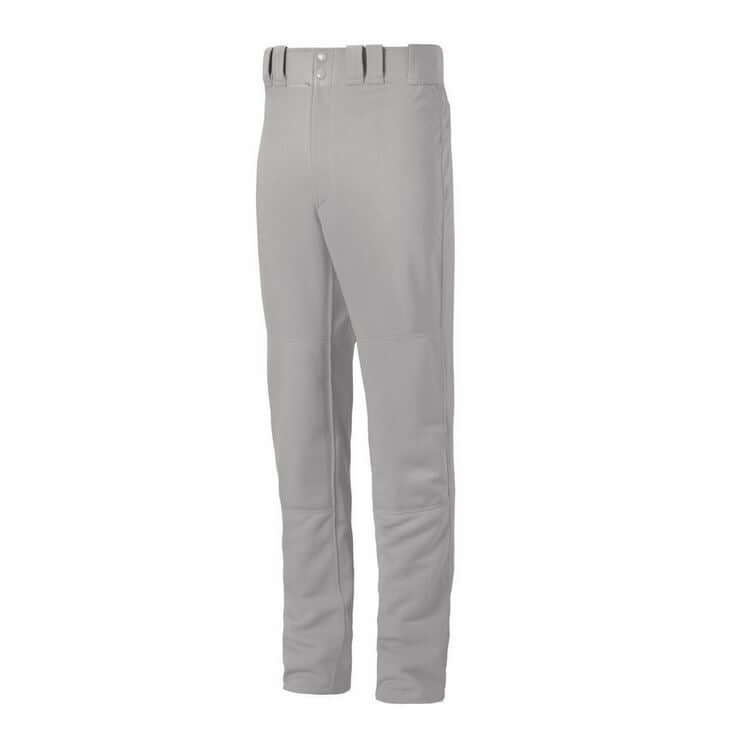 Mizuno Youth Premier Pro Baseball Pant G2 in Grey for young athletes, designed for comfort and durability on the field.