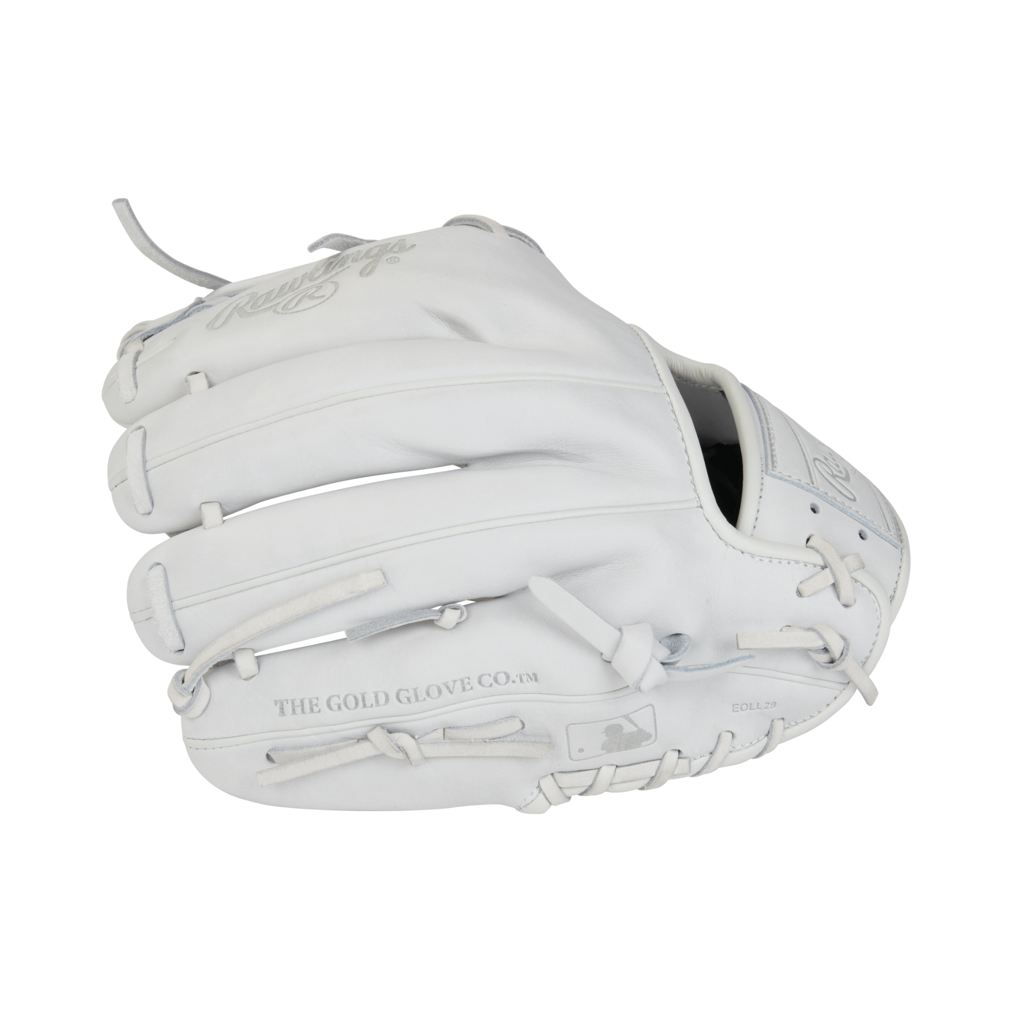 Rawlings Pro Label Elements Series 2.0 Arctic 11.5" white infield glove showcasing a sleek design and premium craftsmanship.