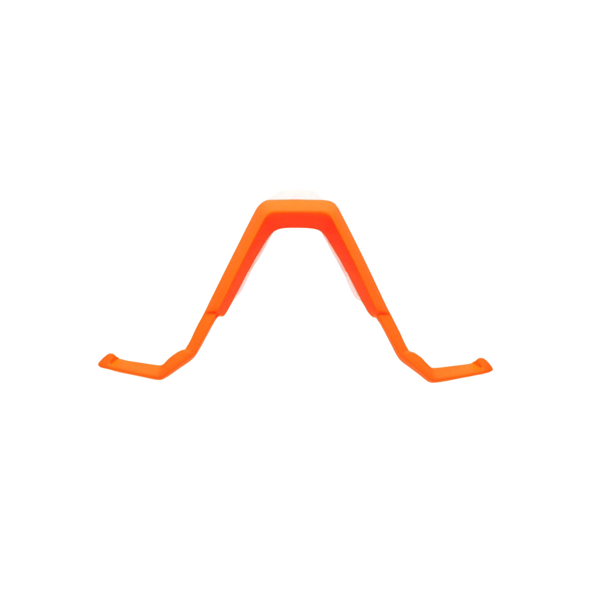 100% SPEEDCRAFT S3 nose bridge kit in neon orange, compatible with Speedcraft and S3 performance sunglasses.