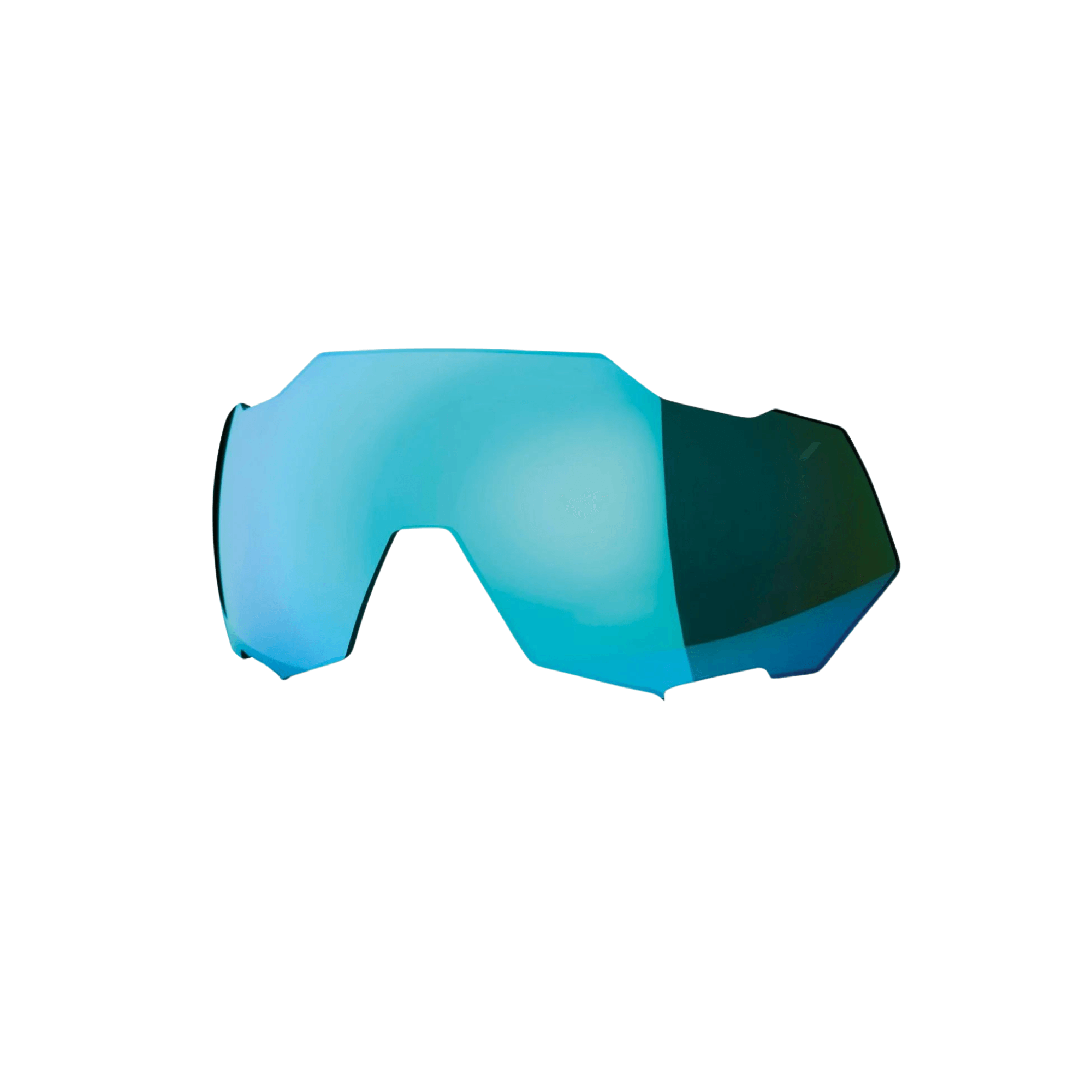 100% SPEEDTRAP Replacement Lens in Blue Topaz Multilayer Mirror, Cat 2, Light Transmission 33%, lens filter.