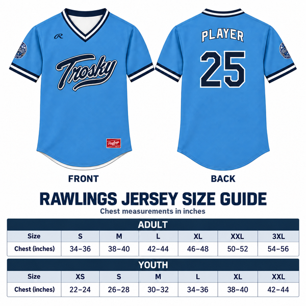 Trosky Northwest Columbia Blue jersey