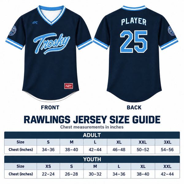 Trosky Northwest Navy jersey