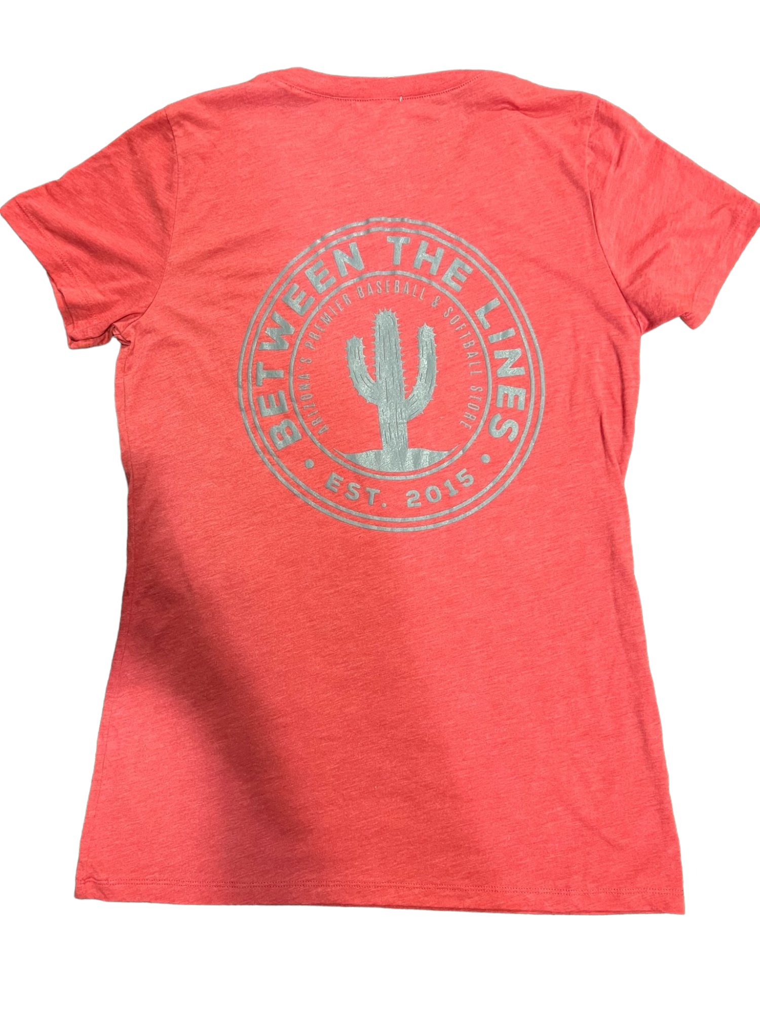 Between The Lines Womens Cactus T-Shirt
