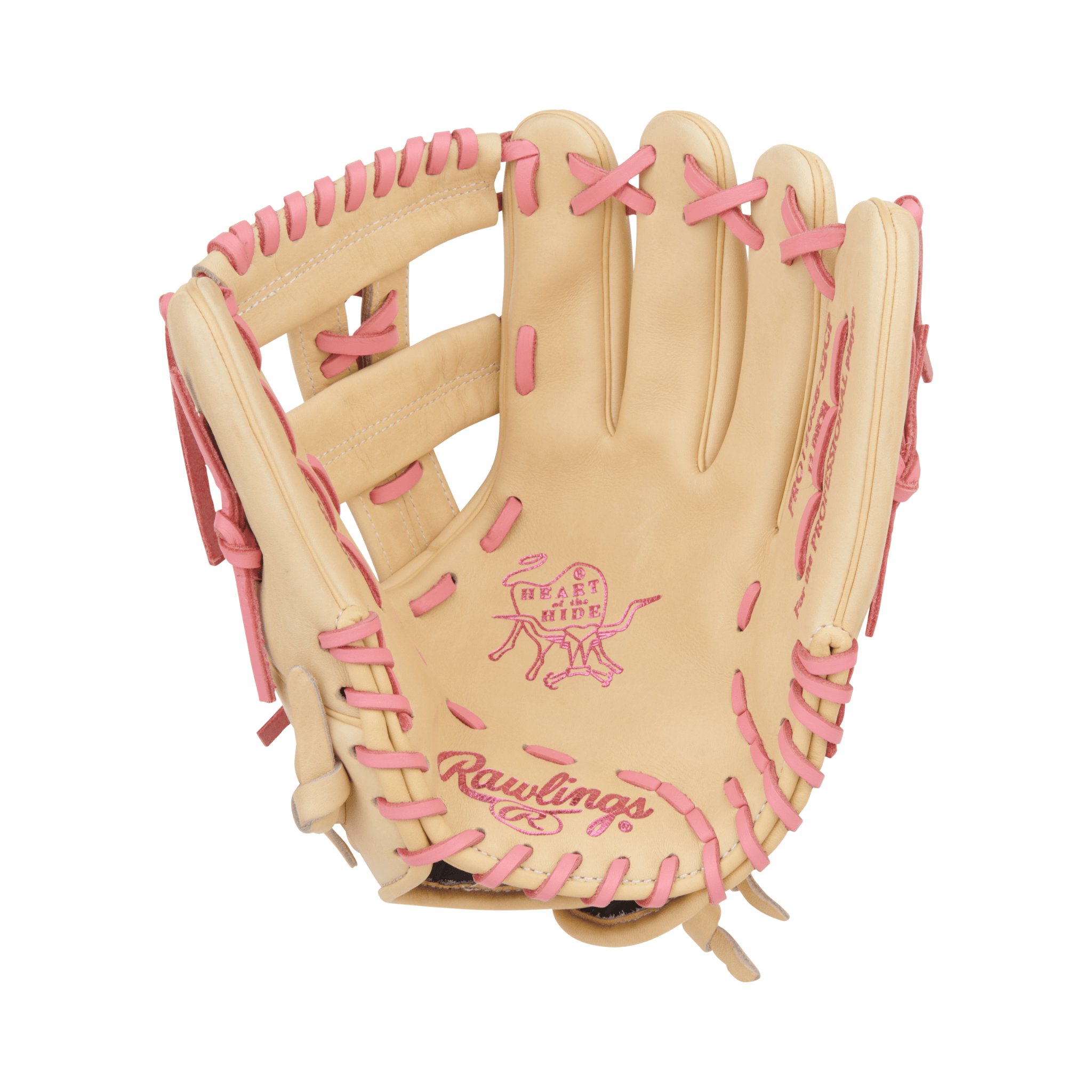 Rawlings Heart of the Hide Softball Glove - Palm View