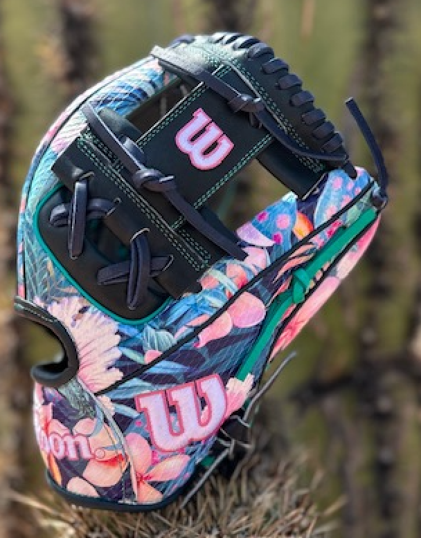 Wilson A2000 1786 KG Floral Navy 11.5"