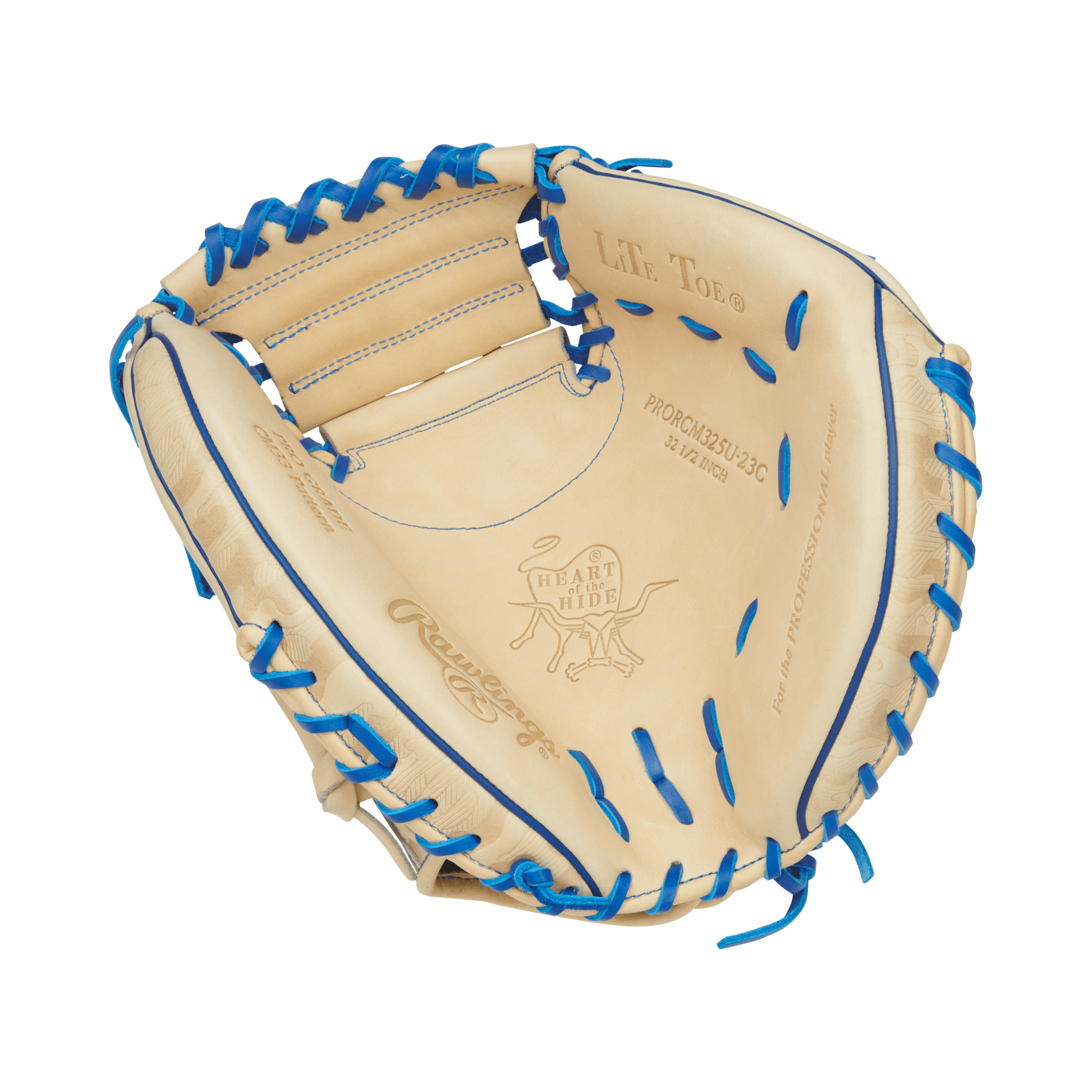 Detailed Palm of Rawlings Catcher's Mitt 32.5"