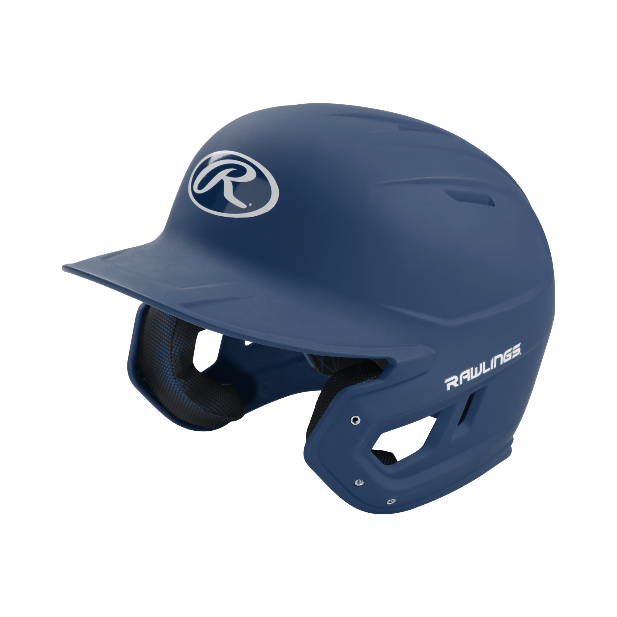 blue football helmet rawlings Rawlings Mach Matte Batting Helmet