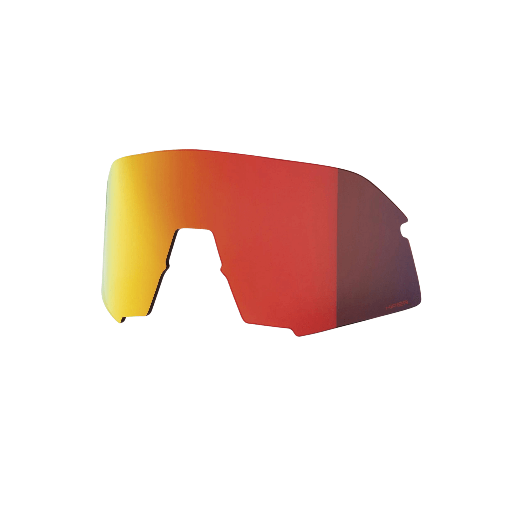 100% S3 replacement lens in HiPER red multilayer mirror with 23% light transmission, Cat 2 filter.