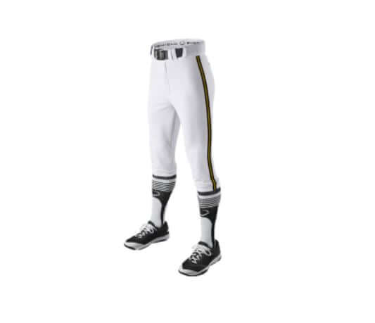 Evoshield Mens Salute White Knicker W/Gold Braid