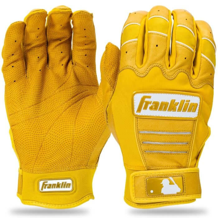 Franklin CFX Pro Yellow Batting Gloves