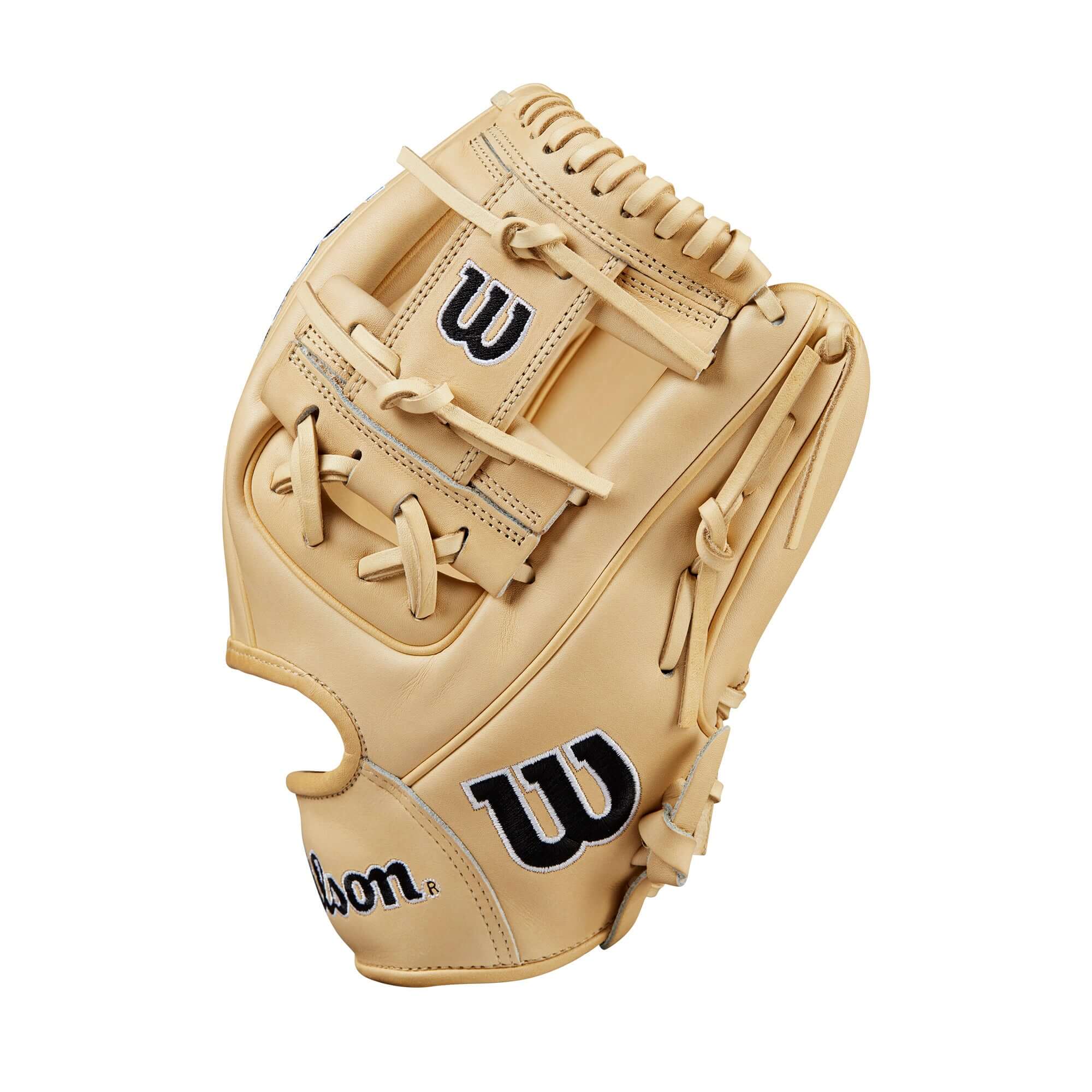 Wilson Classics Series A2000 1786 Infield Glove Blonde 11.5” with shallow pocket and H-Web design for elite infielders