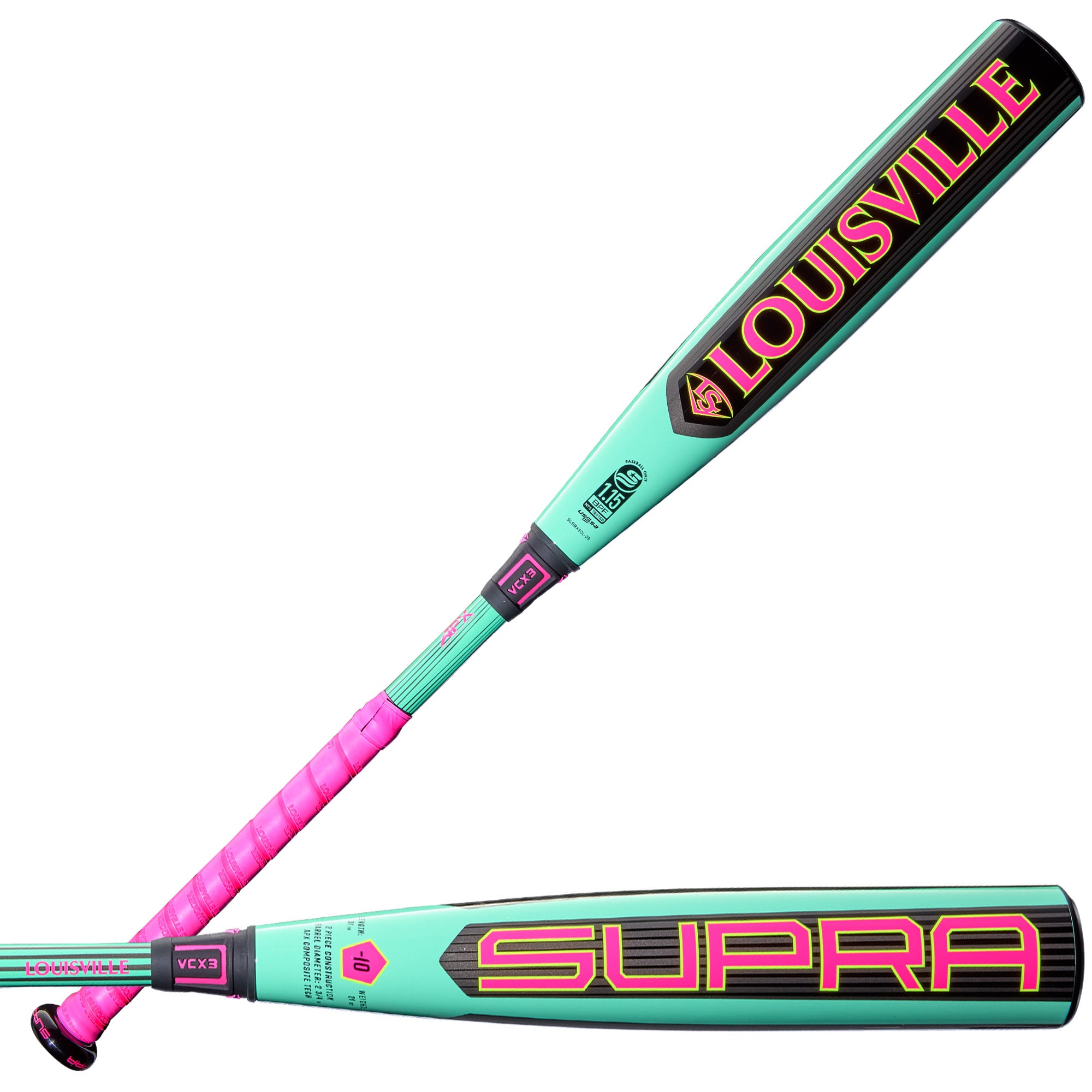 2026 Louisville Slugger Supra™ 2 ¾” (-10) USSSA Baseball Bat