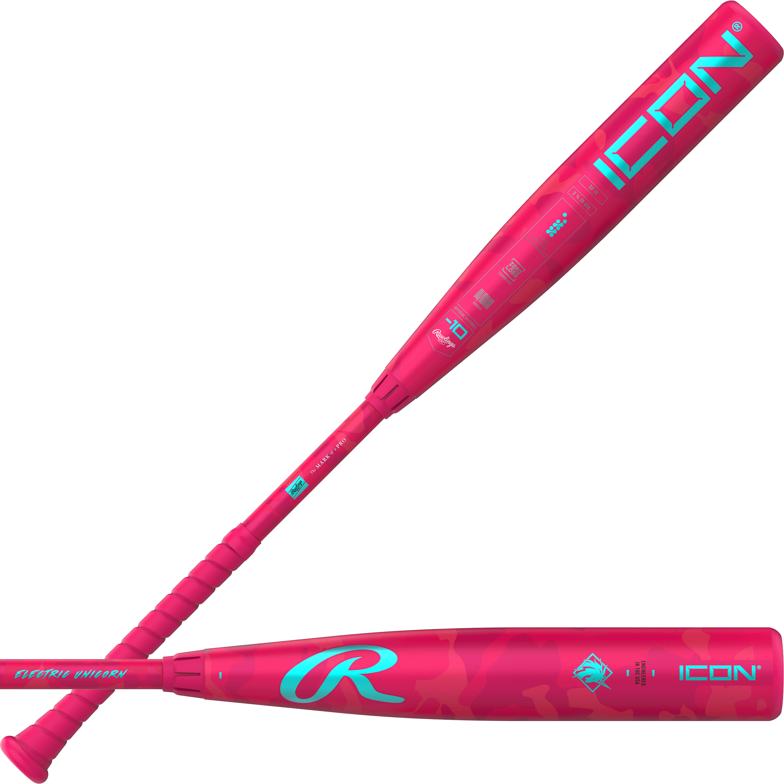 Rawlings Icon Electric Unicorn 2025 USSSA Bat (-10)