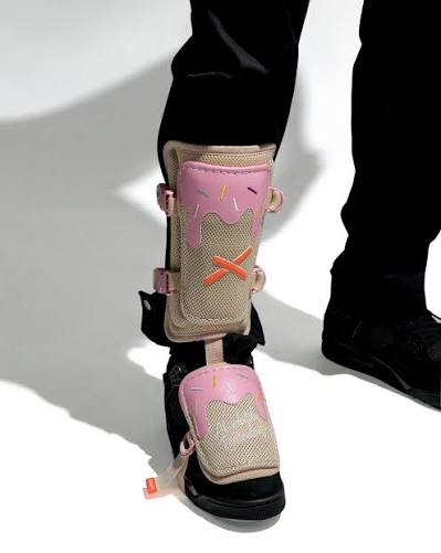 Absolutely Ridiculous Strawberry Leg Guard