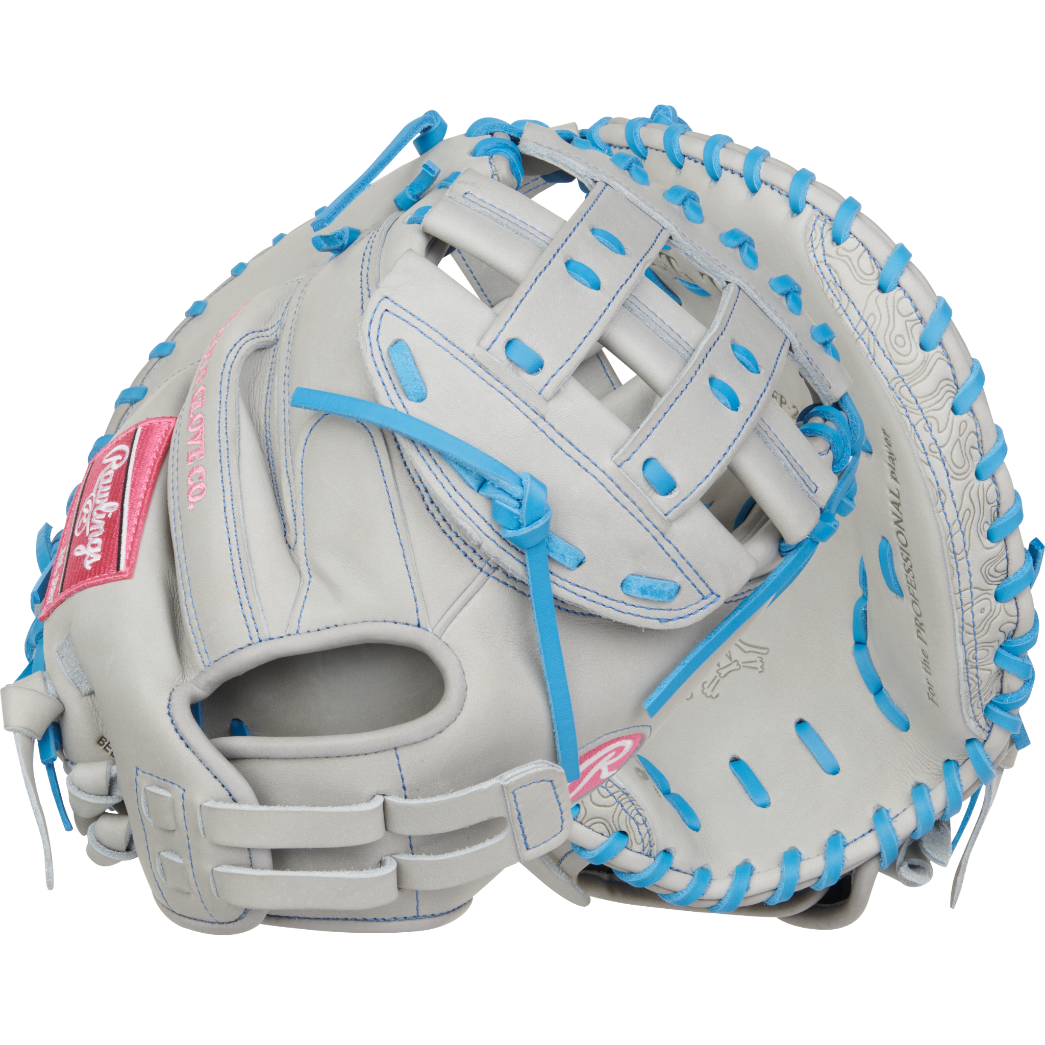 Rawlings Heart of the Hide Catcher's Mitt Back and Palm View