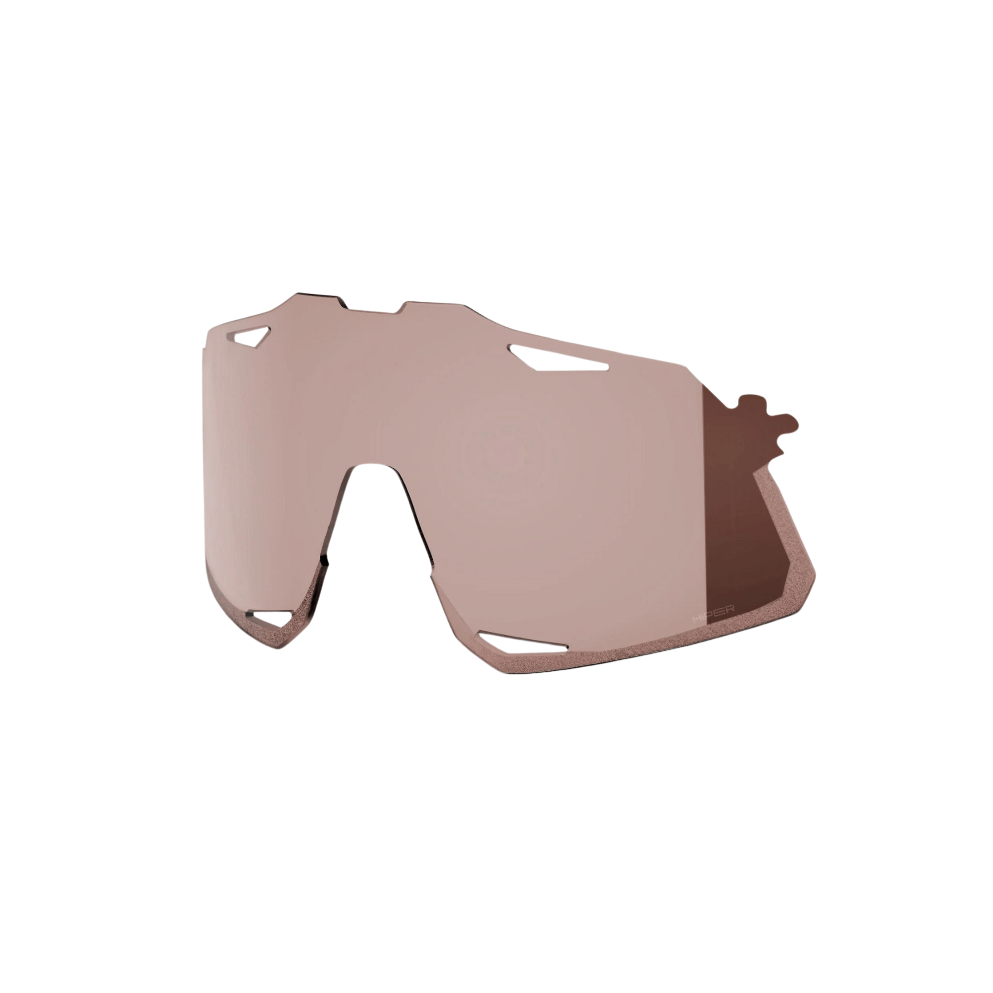 HYPERCRAFT Polycarbonate Replacement Lens in HiPER Silver Mirror for enhanced clarity and style on the baseball field.