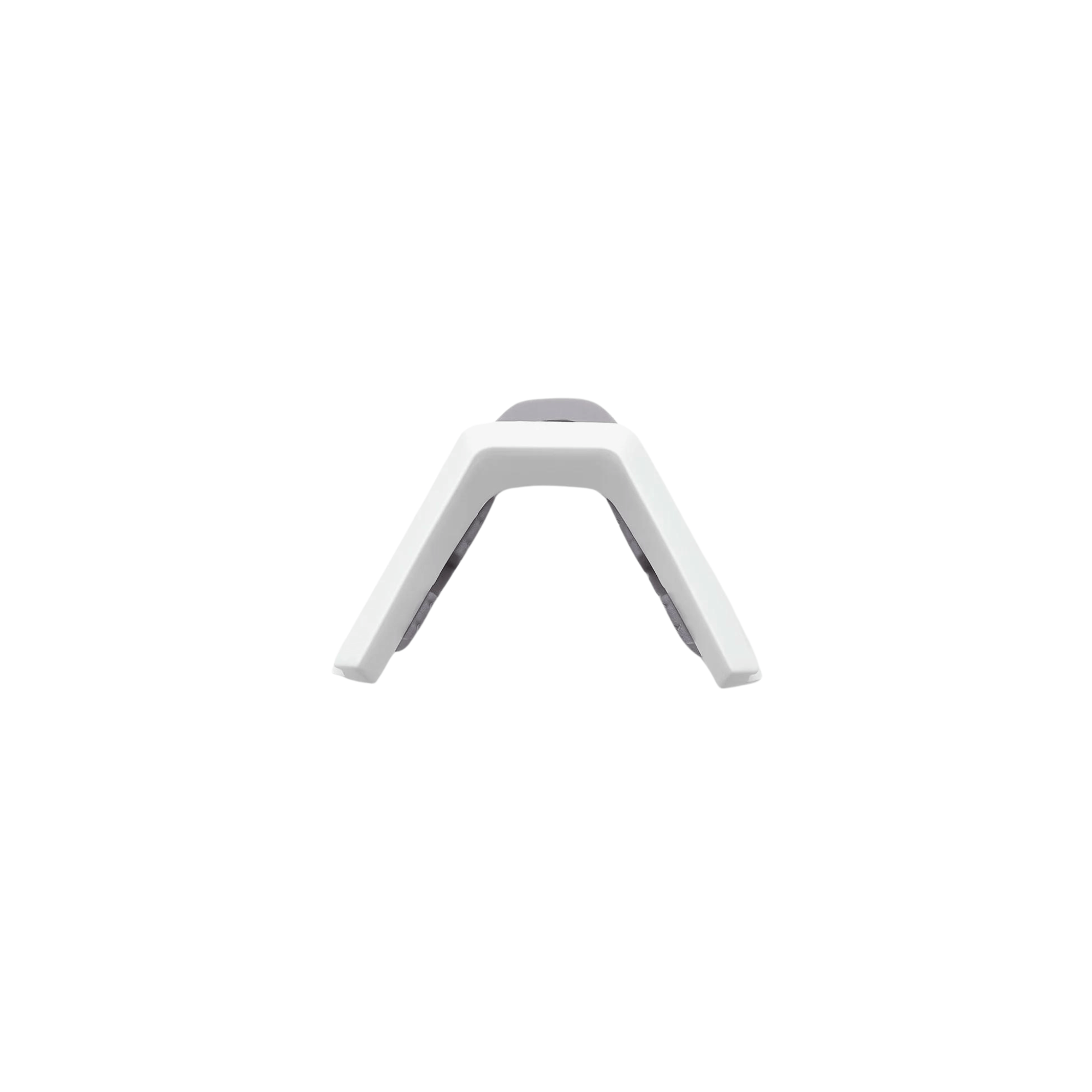 100% SPEEDCRAFT SL short matte white nose bridge kit for performance sunglasses, includes standard and alternative fit nose pads.