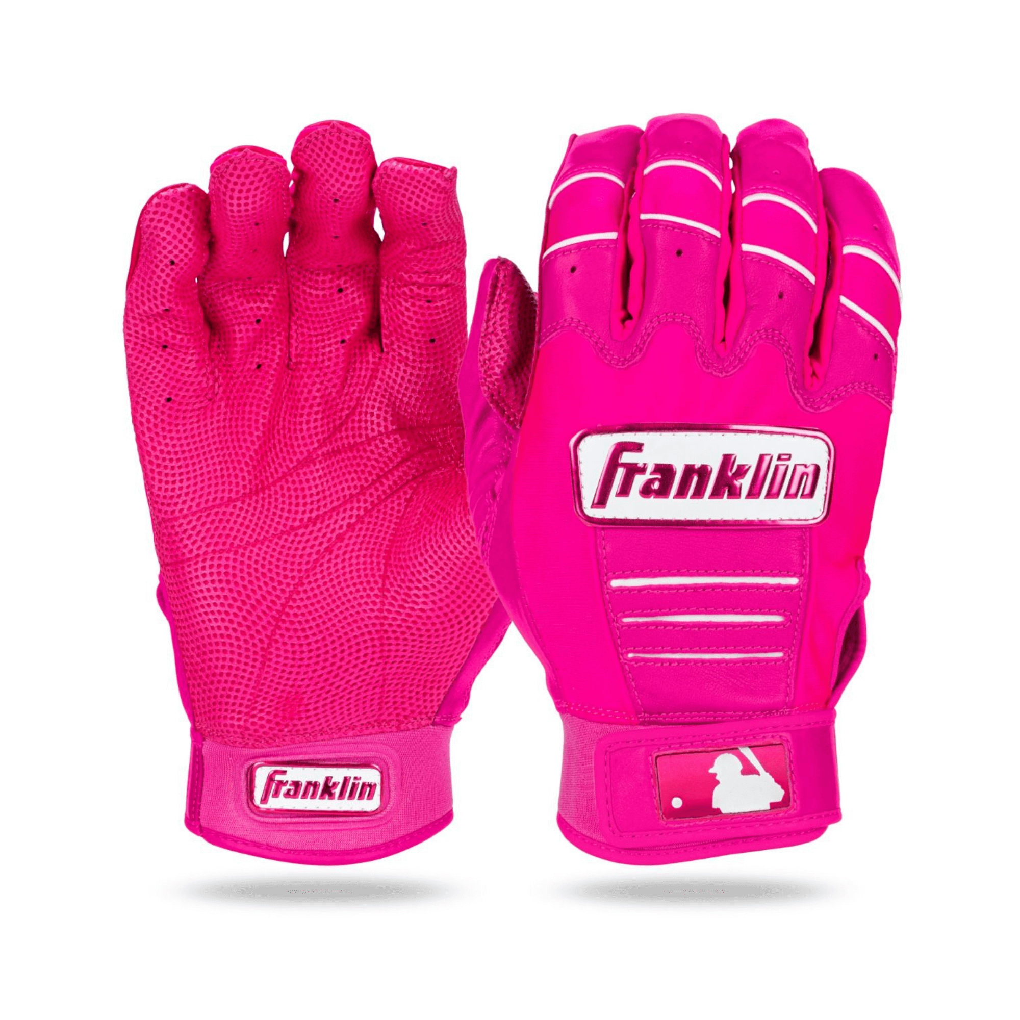 Franklin MLB CFX Pro Hi-Lite Batting Gloves - Pink