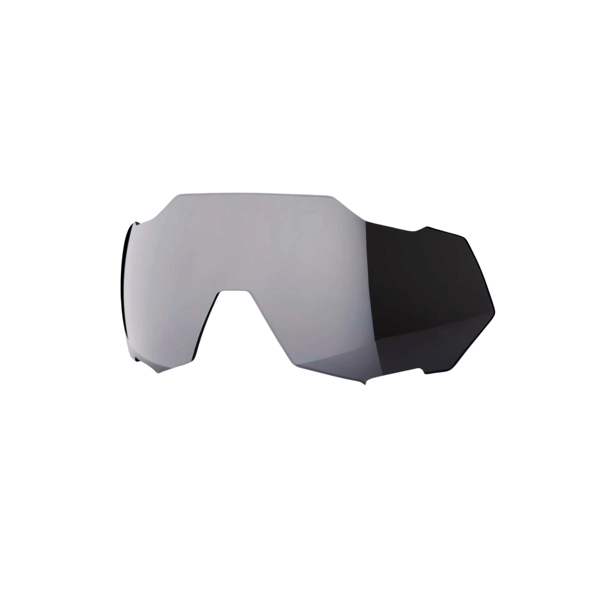 100% SPEEDTRAP Replacement Lens - Black Mirror, Cat 3 lens with 11% light transmission filter for clear vision.