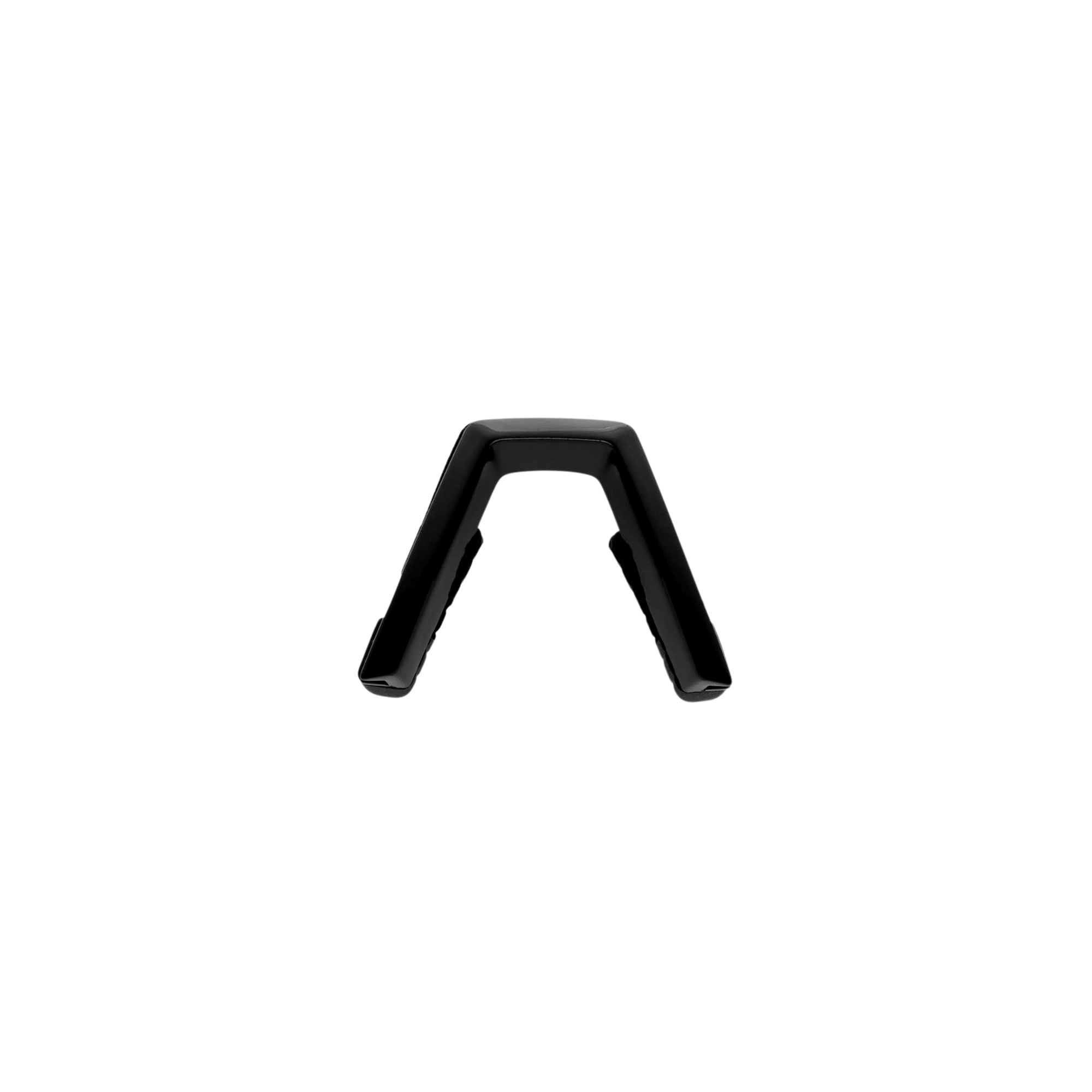 100% SPEEDCRAFT XS nose bridge kit short in gloss black for enhanced fit with performance sunglasses.