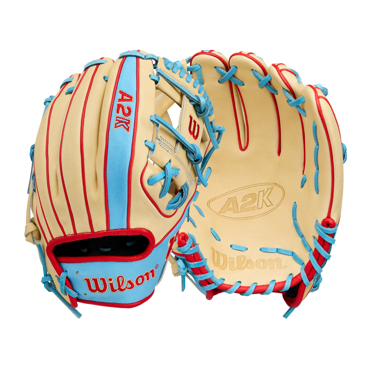Wilson 2026 Leadoff 1786 11.5" Baseball Glove Blond/Sky Blue