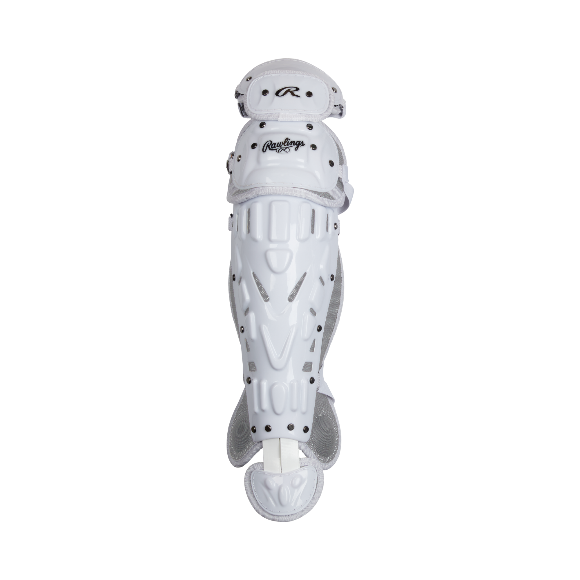 Rawlings Velo 2.0 Series Softball Catcher’s Gear Set White/Silver Kit