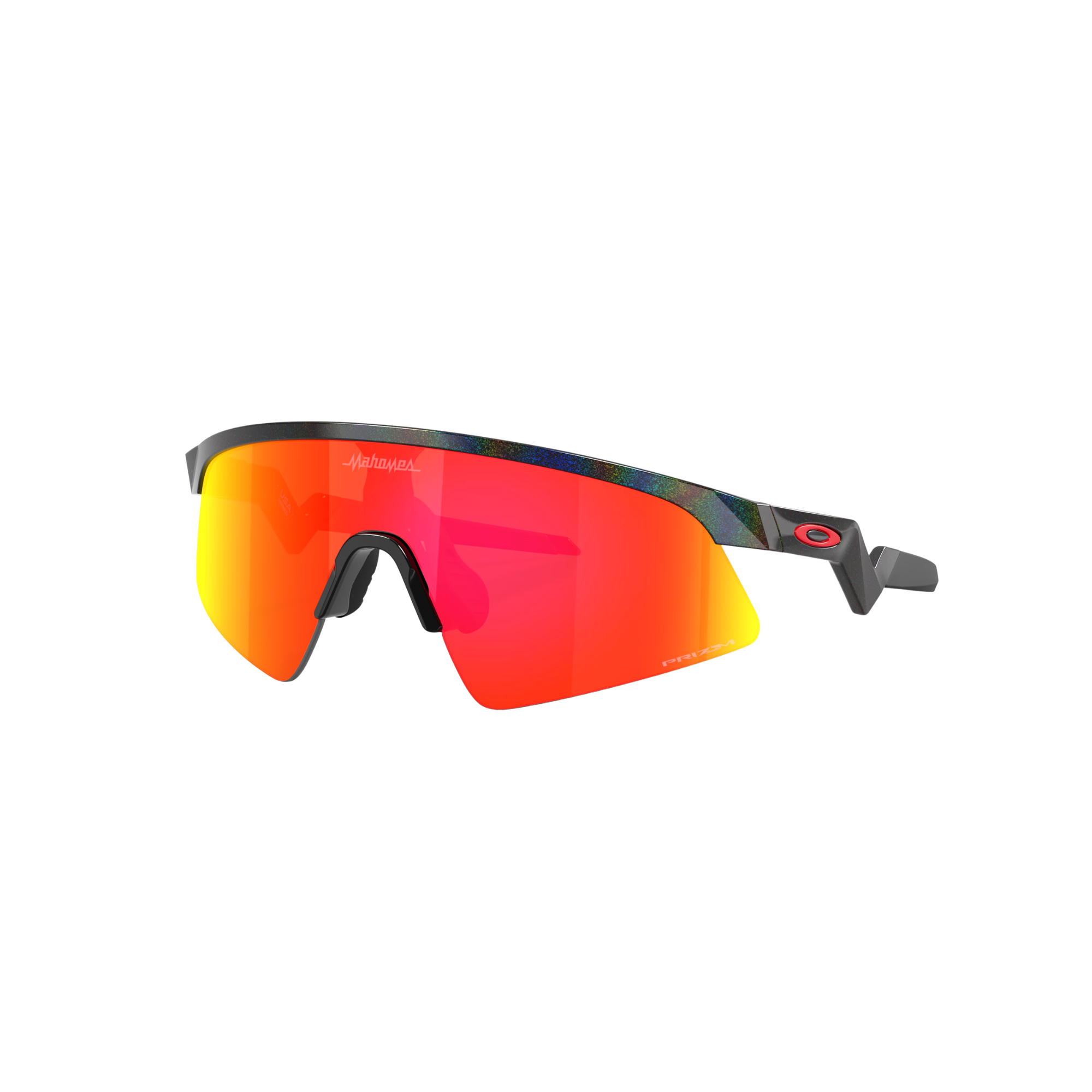 Oakley Resistor Sweep Dark Galaxy W/ Prizm Ruby Injected Unisex Sunglass