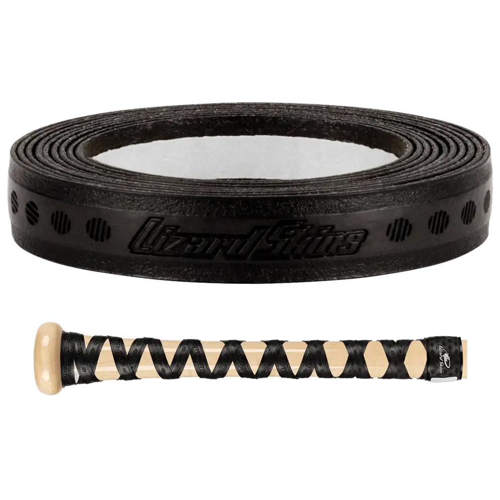 Lizard Skins DSP Ultra X Bat Grip in Jet Black, 0.5mm thickness