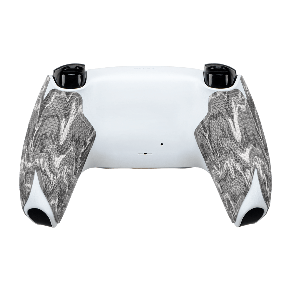 Lizard Skins DSP Controller Grip for PS5 in Phantom Camo, enhancing comfort and control with a multi-textured design.