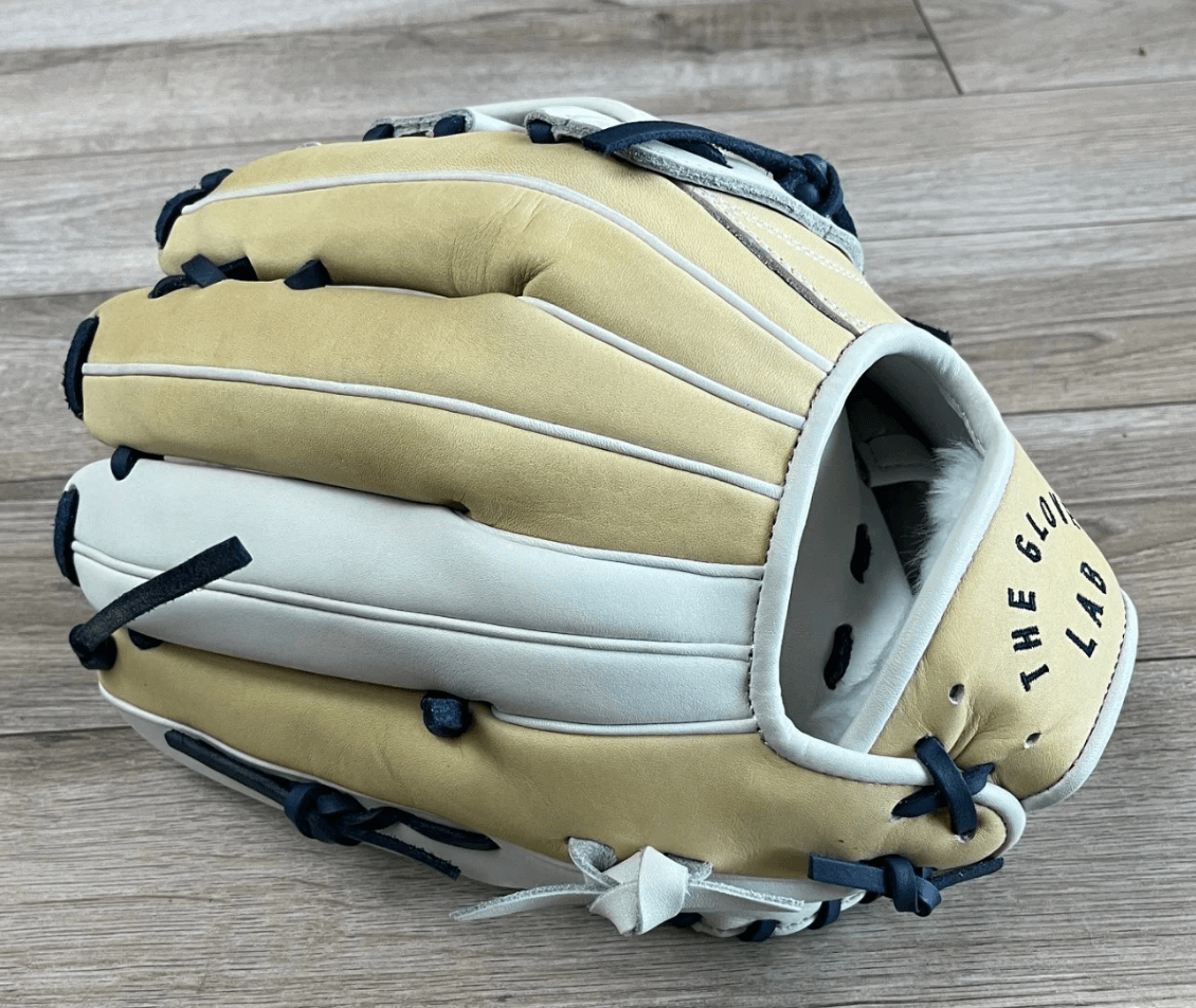 The Glove Lab 12.5" OF/FP H-Webb fast pitch glove made from Japanese tanned US Steerhide, designed for performance.