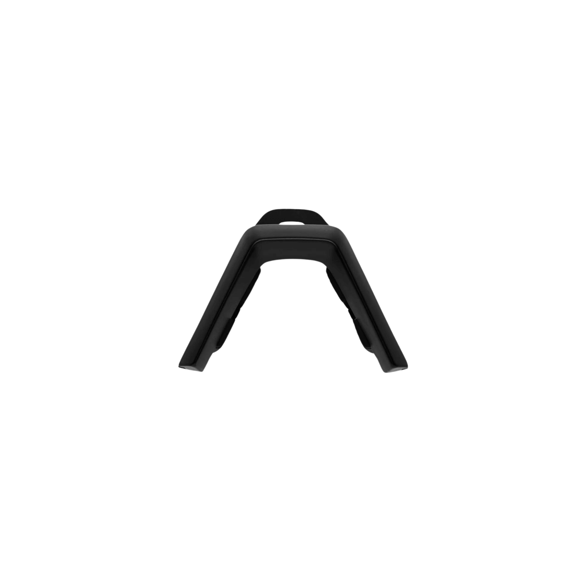 100% SPEEDCRAFT SL matte black nose bridge kit for performance sunglasses, showing the streamlined nose pad design.