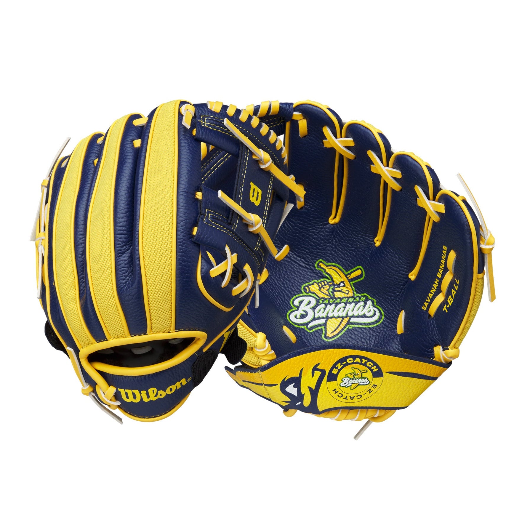Wilson 2024 A200 EZ Catch Savannah Bananas T-Ball Glove 10” LHT