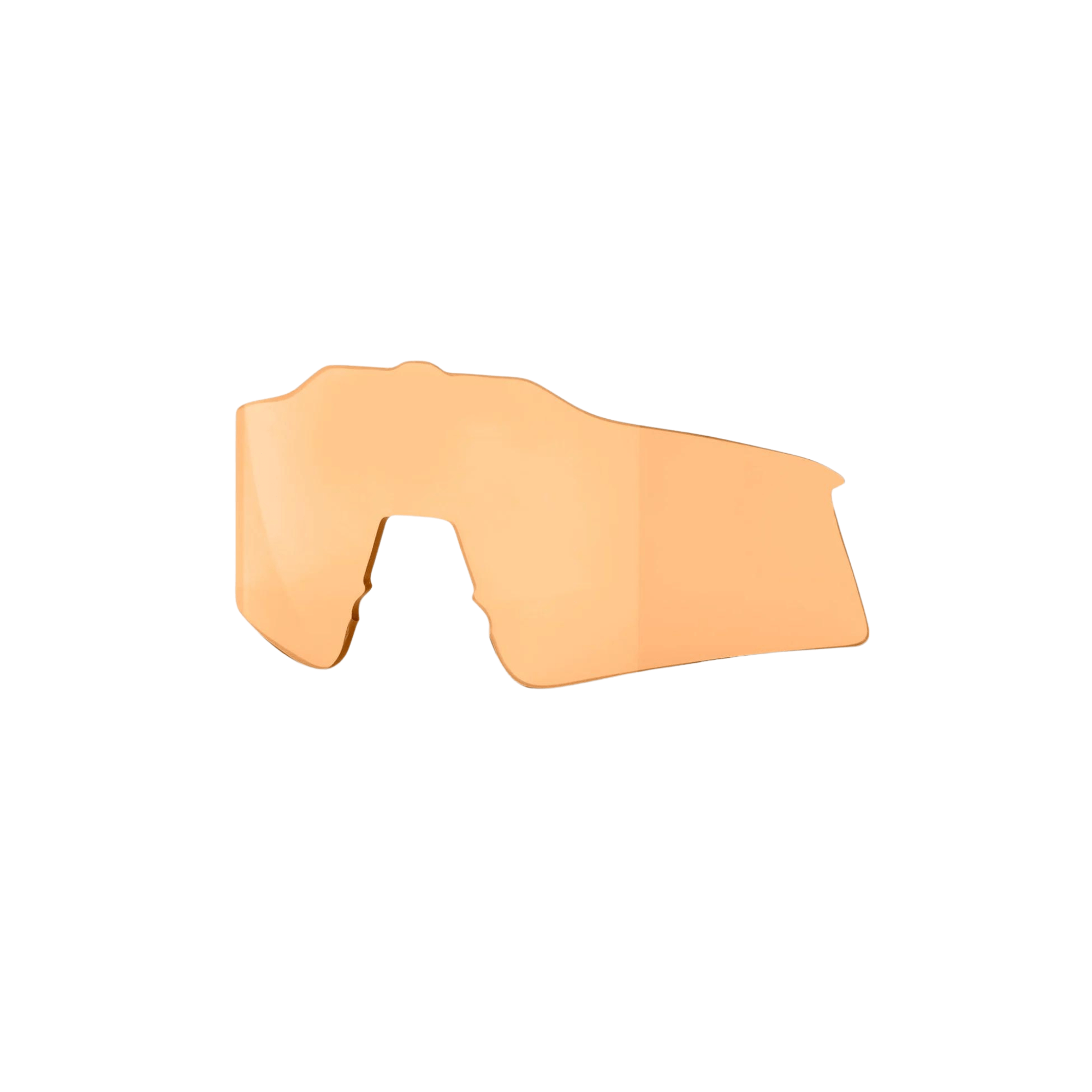 100% Speedcraft SL replacement lens in persimmon color with 52% light transmission, perfect for outdoor activities.