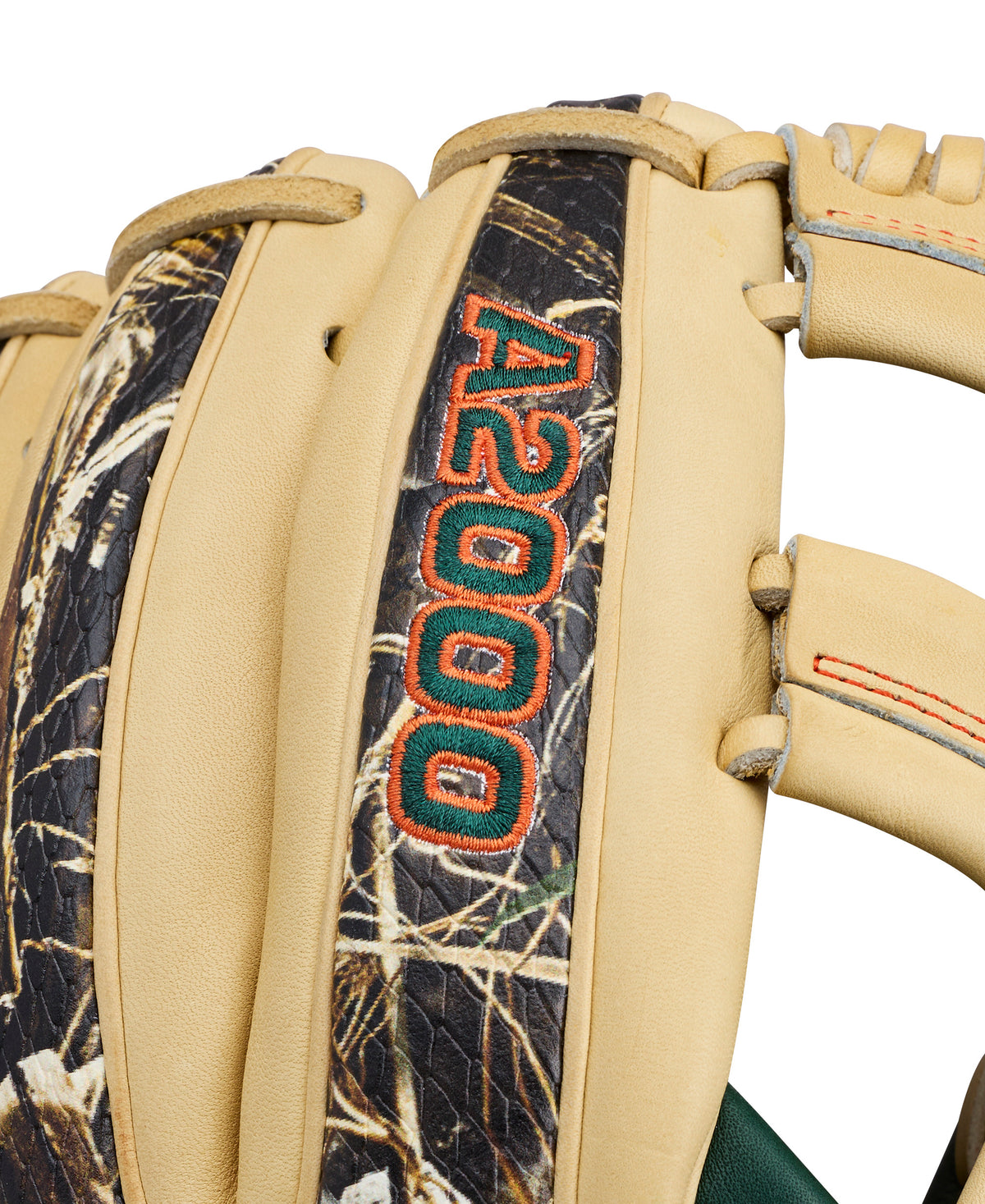 Wilson 2026 Leadoff A2000 GH2 REALTG GM 11.75" Baseball Glove Blond/Forest Green