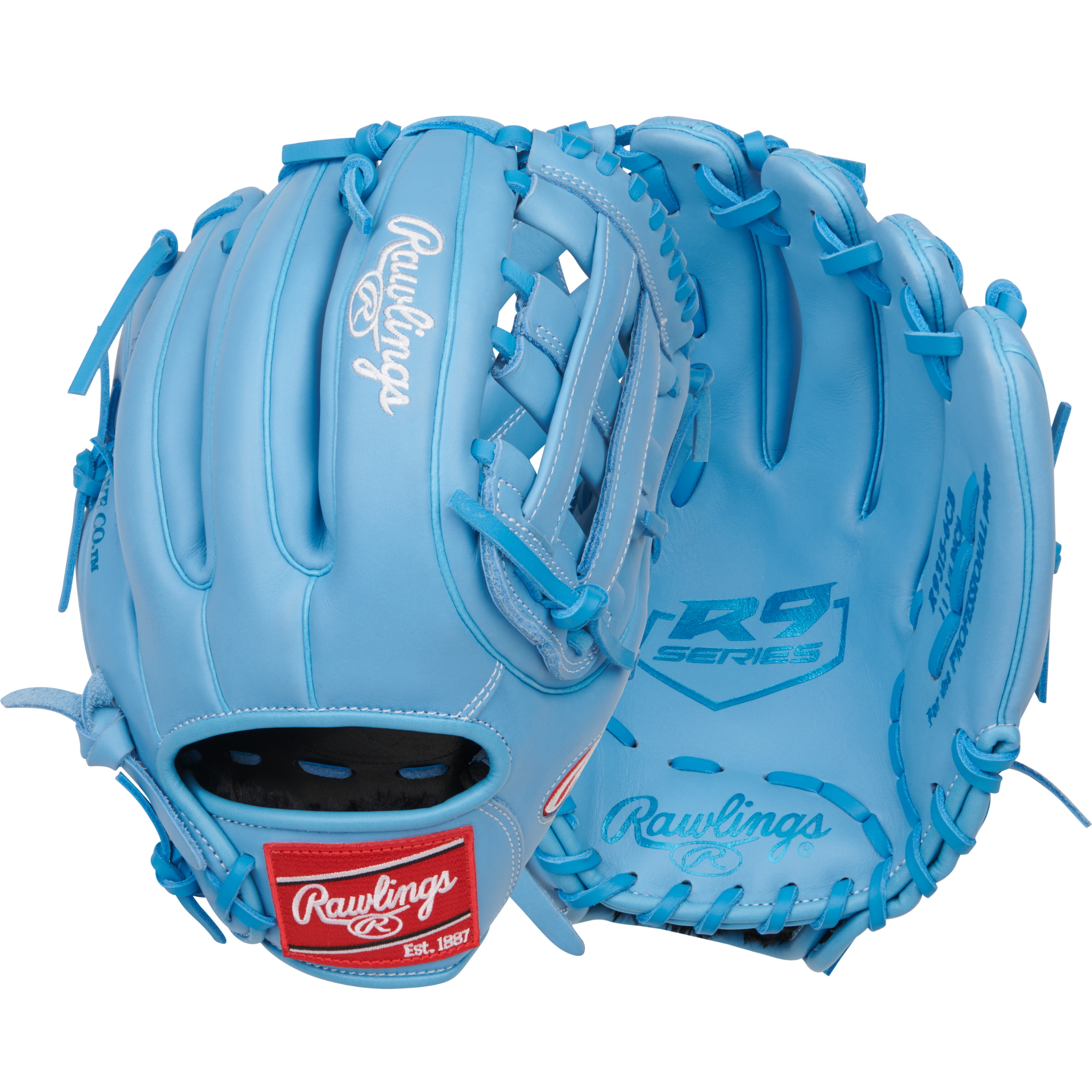 Rawlings R9 Baseball Series Infield Baseball Glove 11.75" Col. Blue