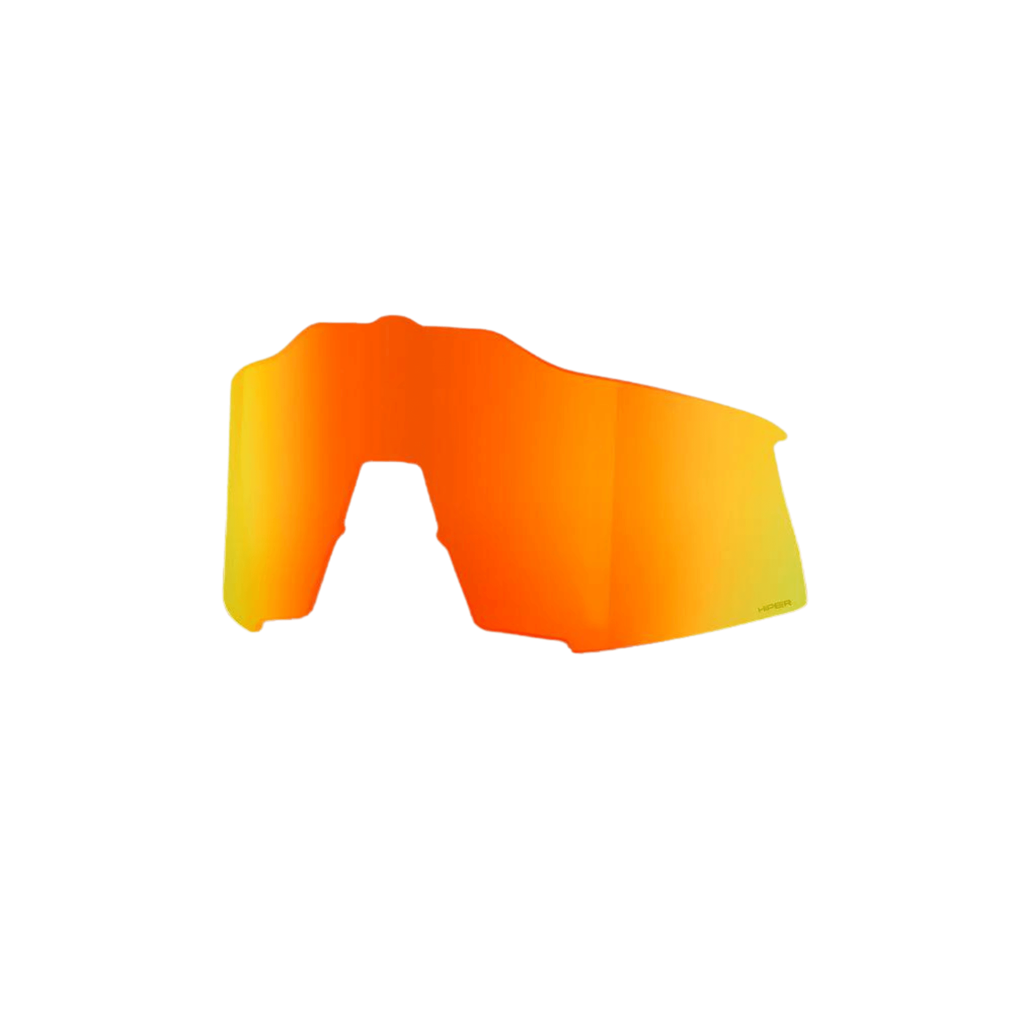 100% SPEEDCRAFT HiPER Red multilayer mirror replacement lens for enhanced clarity and UV protection.