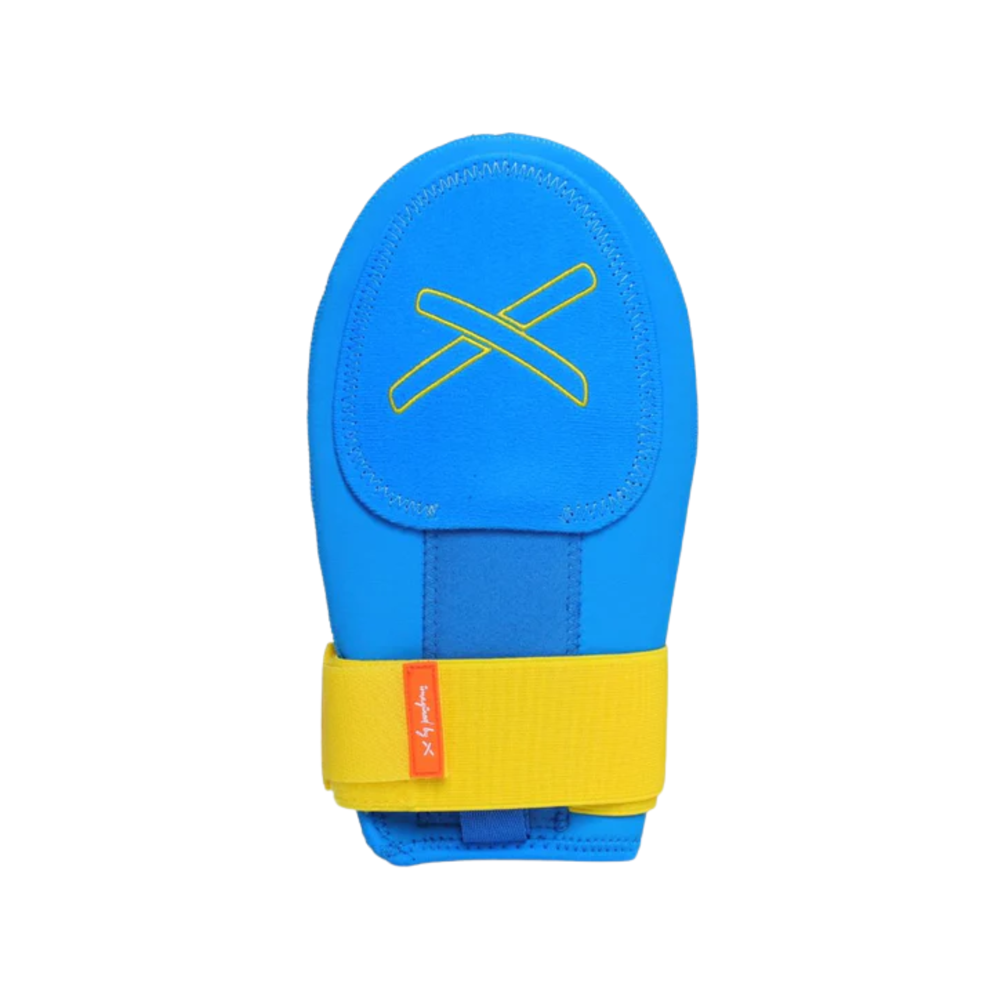 Absolutely Ridiculous Ookla Blue Short King Sliding Mitt back view showing padding and structure