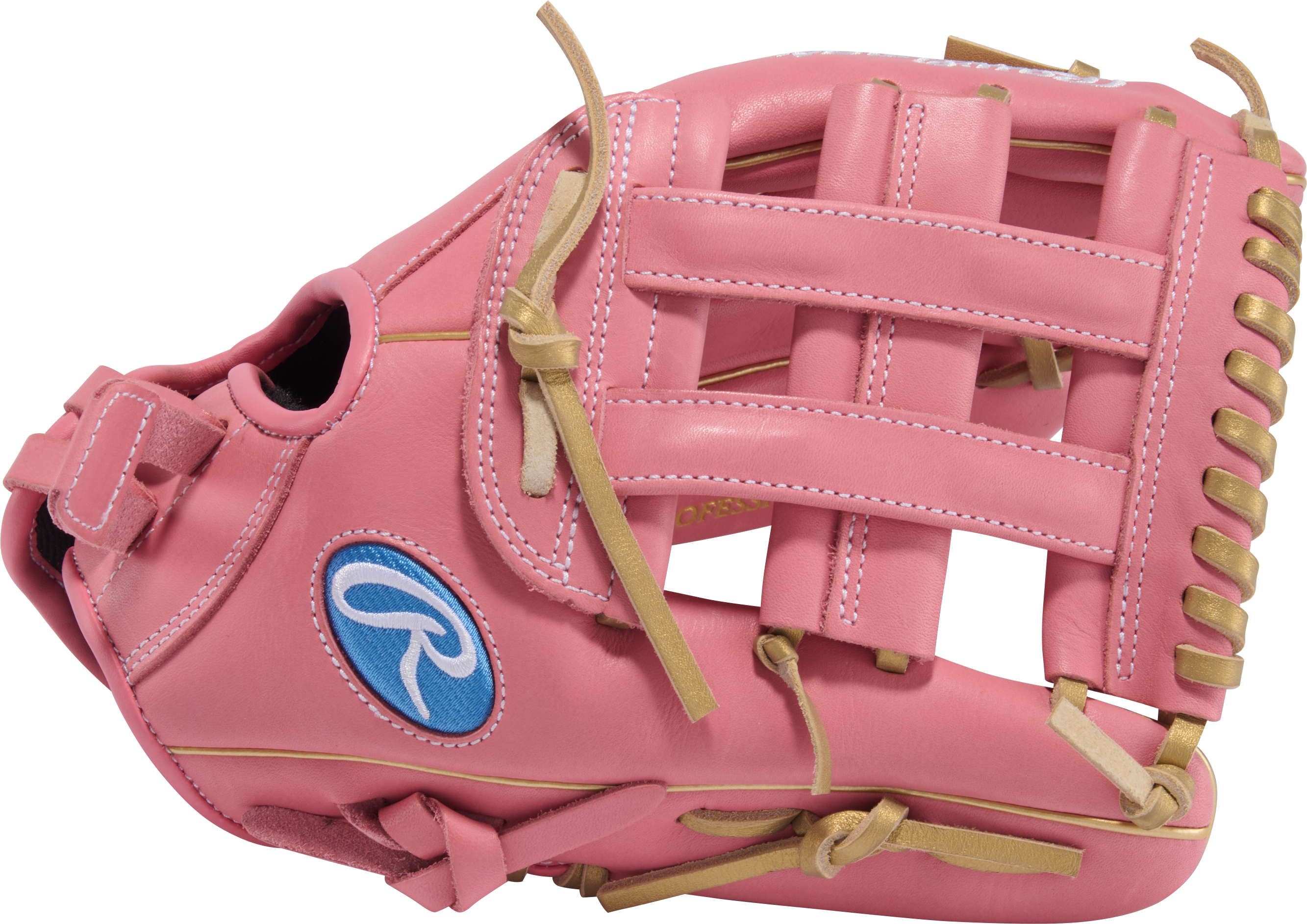 Rawlings R9 Softball 12-Inch Glove thumb view soft durable leather utility softball glove